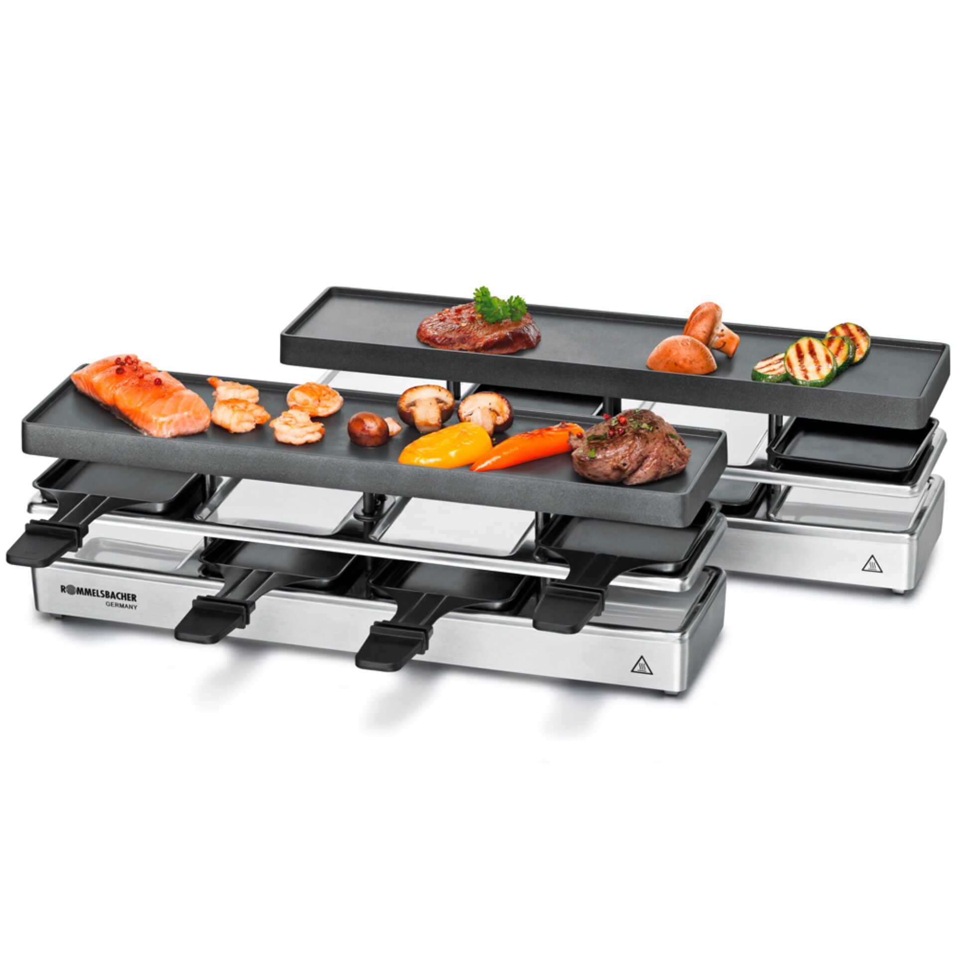 Sizzle-Grill, Rösten-Grillbrett, Grillplatte, Römelsbacher, Grillpfannen-Erlebnis