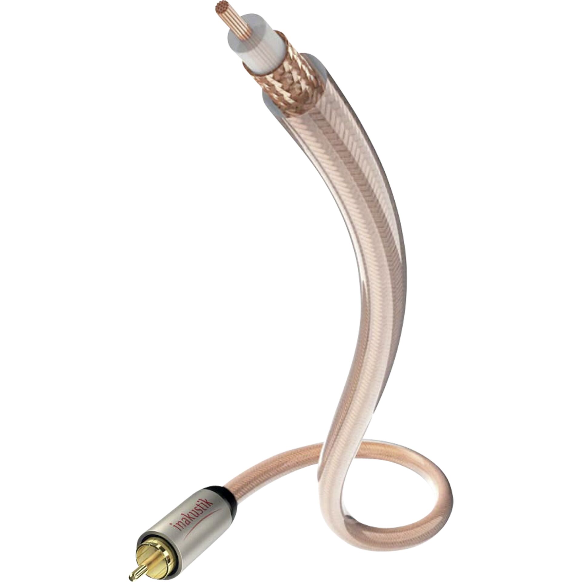 in-akustik Star Subwoofer  Kabel Mono Cinch - 2x Cinch 2,0m