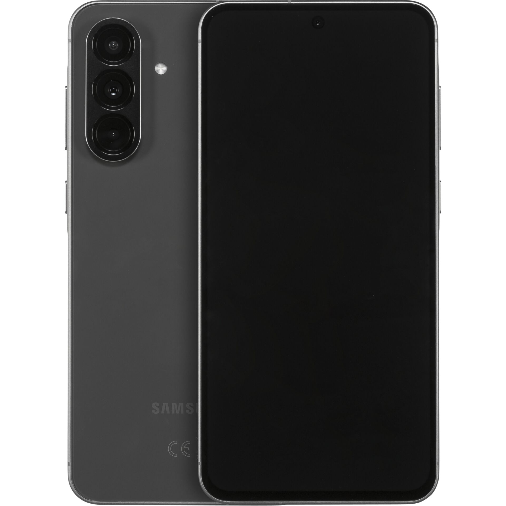 smartphone, Galaxy, Kamera-Setup, schwarz, Frontkamera-Notch