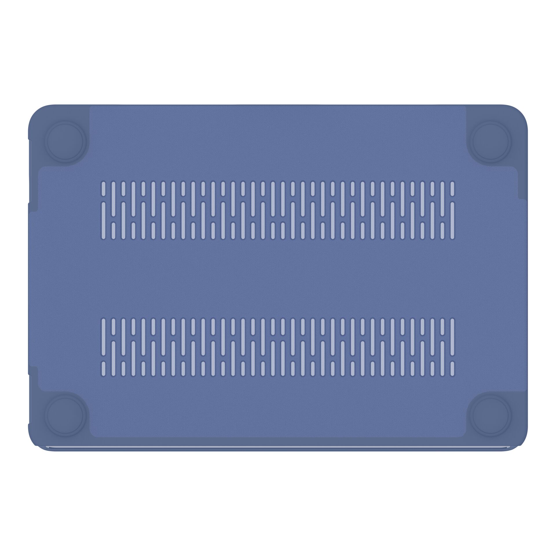Laptop-Unterseite, Belüftungsgitter, Gehäuse, Schwarzblau, Kühlungsöffnungen