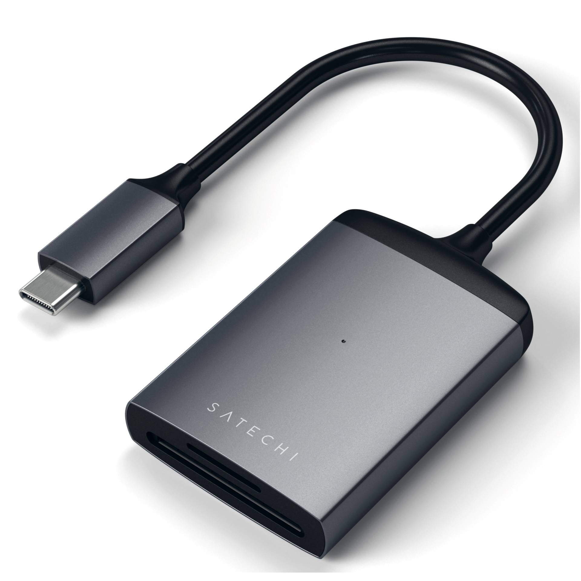 USB-C Adapter, HDMI/USB-C Hub, Type-C Adapter, Aluminium Gehäuse, Grau/Schwarz