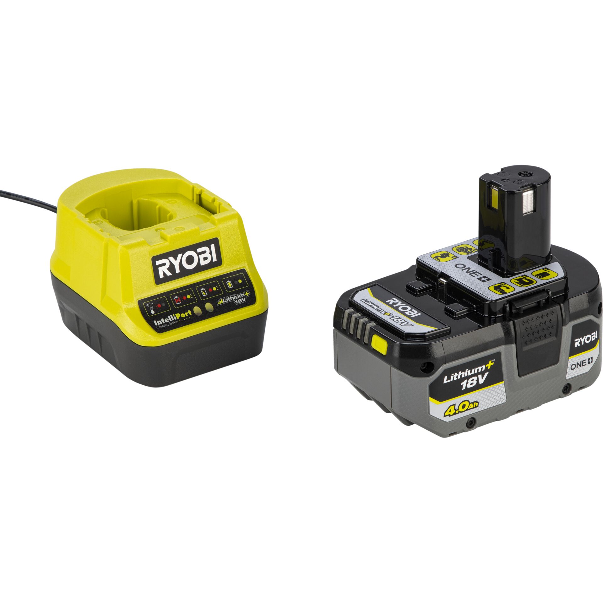 Akku-Ladegerät, Li-Ion, 18V, Ryobi, Batterie-Ladegerät
