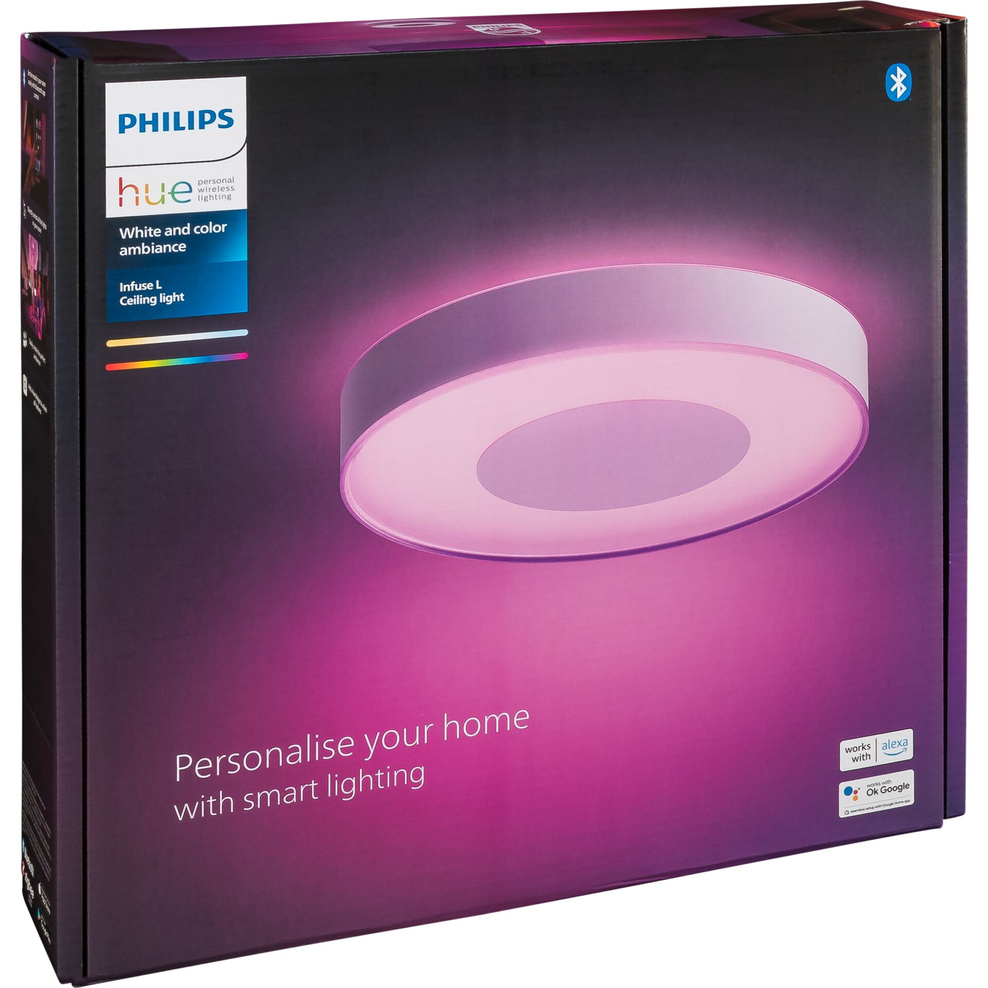 Philips Hue, Deckenleuchte, LED-Beleuchtung, RGB Licht, Smart Lighting