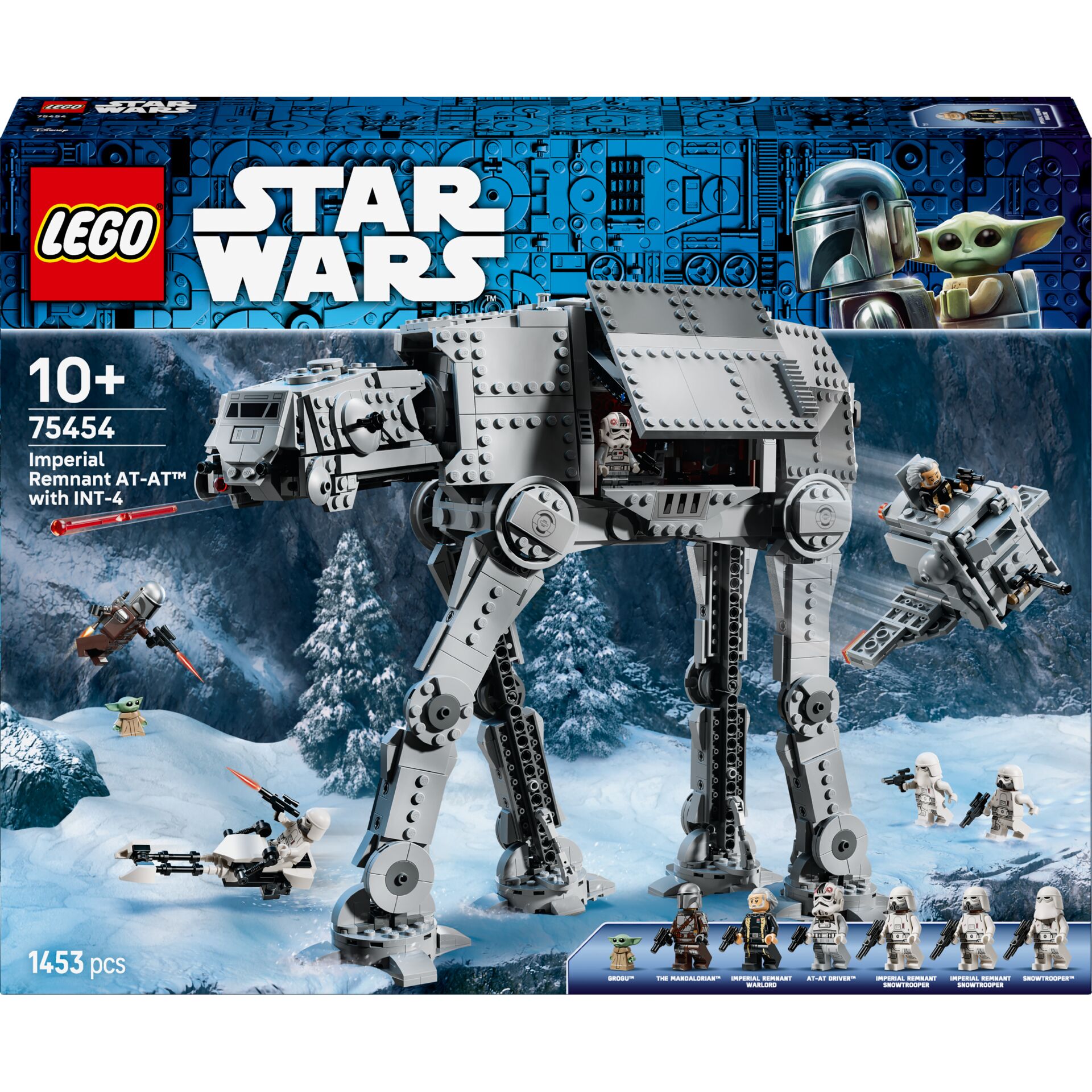 Sterne Krieg, AT-AT, Lego, Schneelandschaft, 1453 Teile