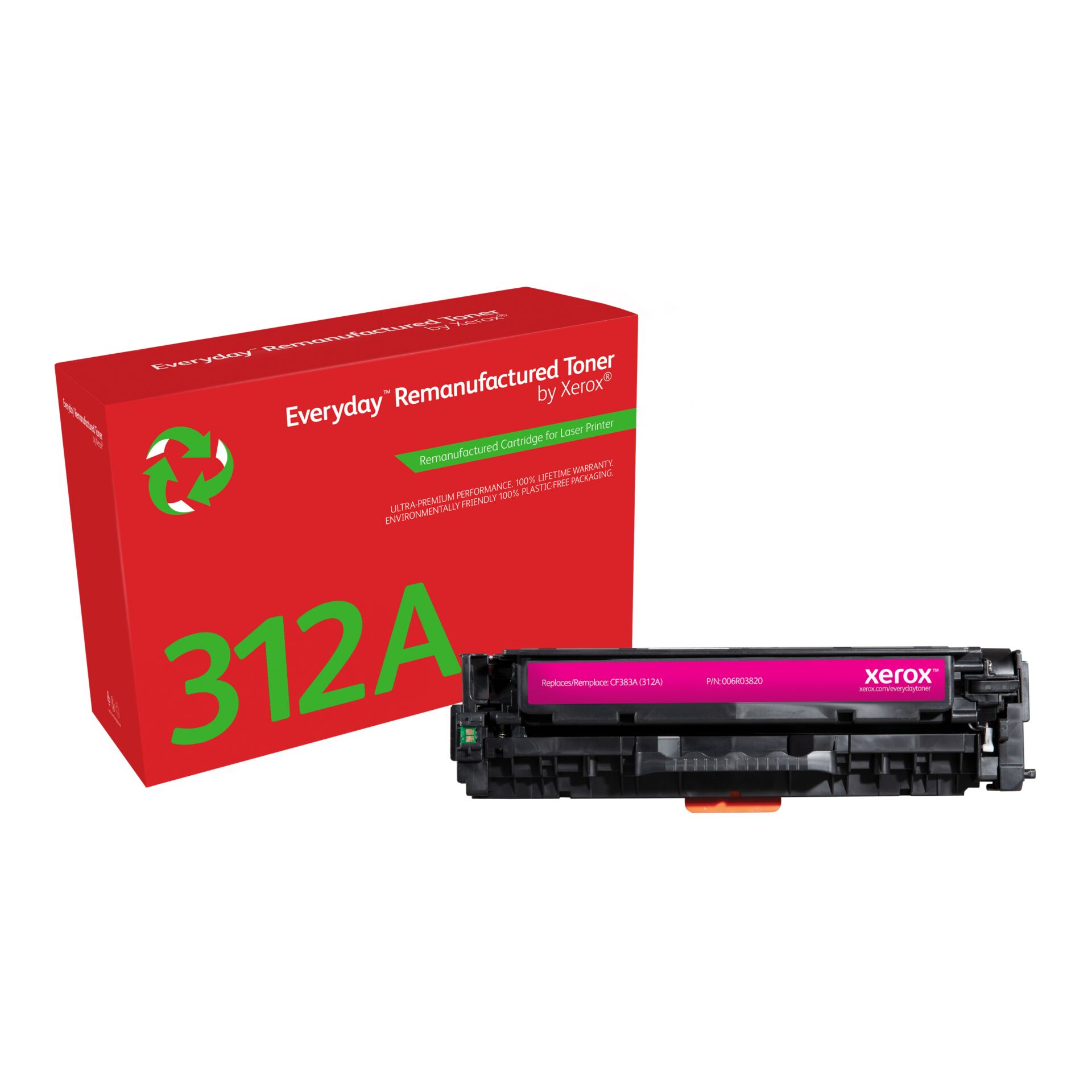 Toner, Kassette, Wiederaufbereitet, Laserdrucker, 312A