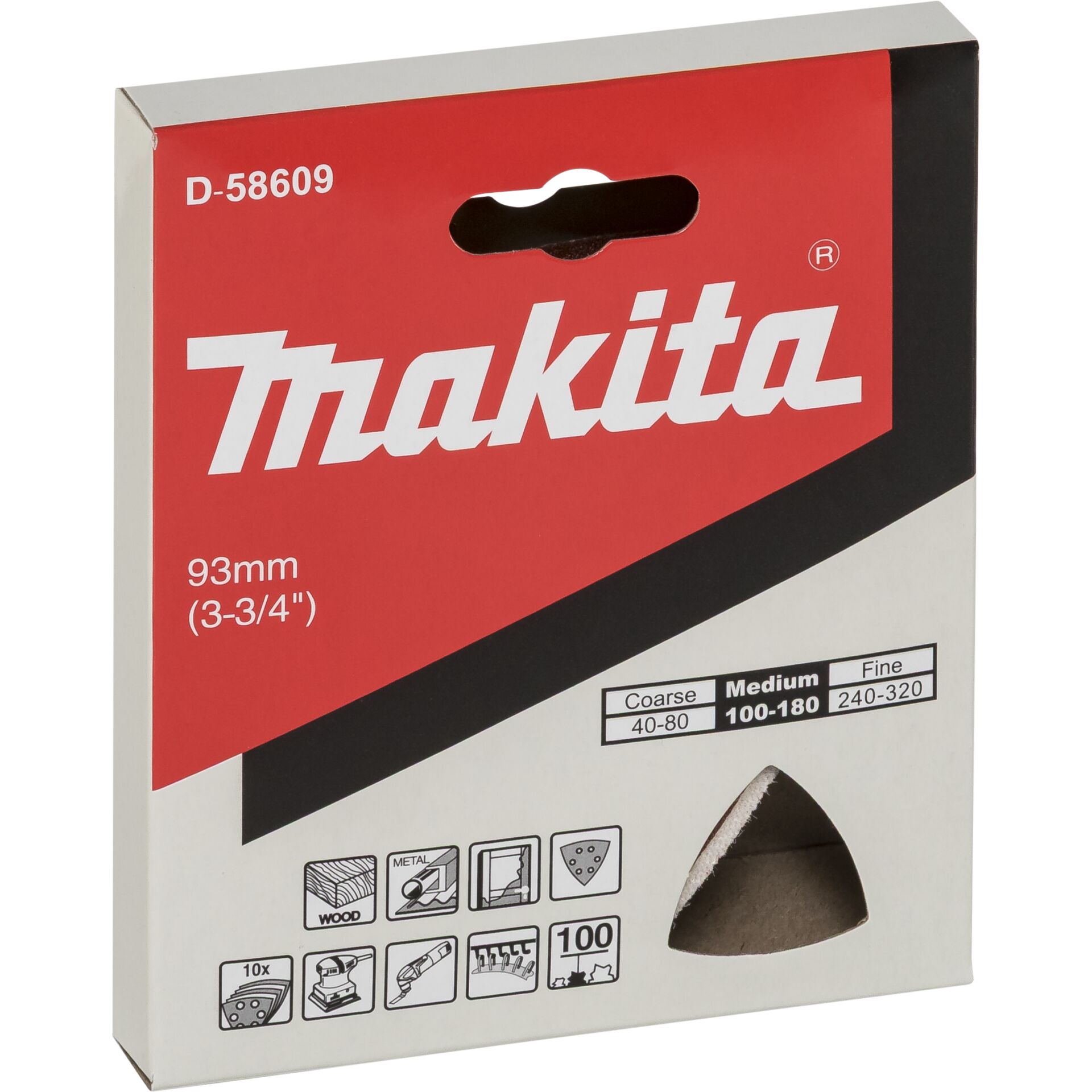 Makita Delta-Schleifpap. Holz  K100