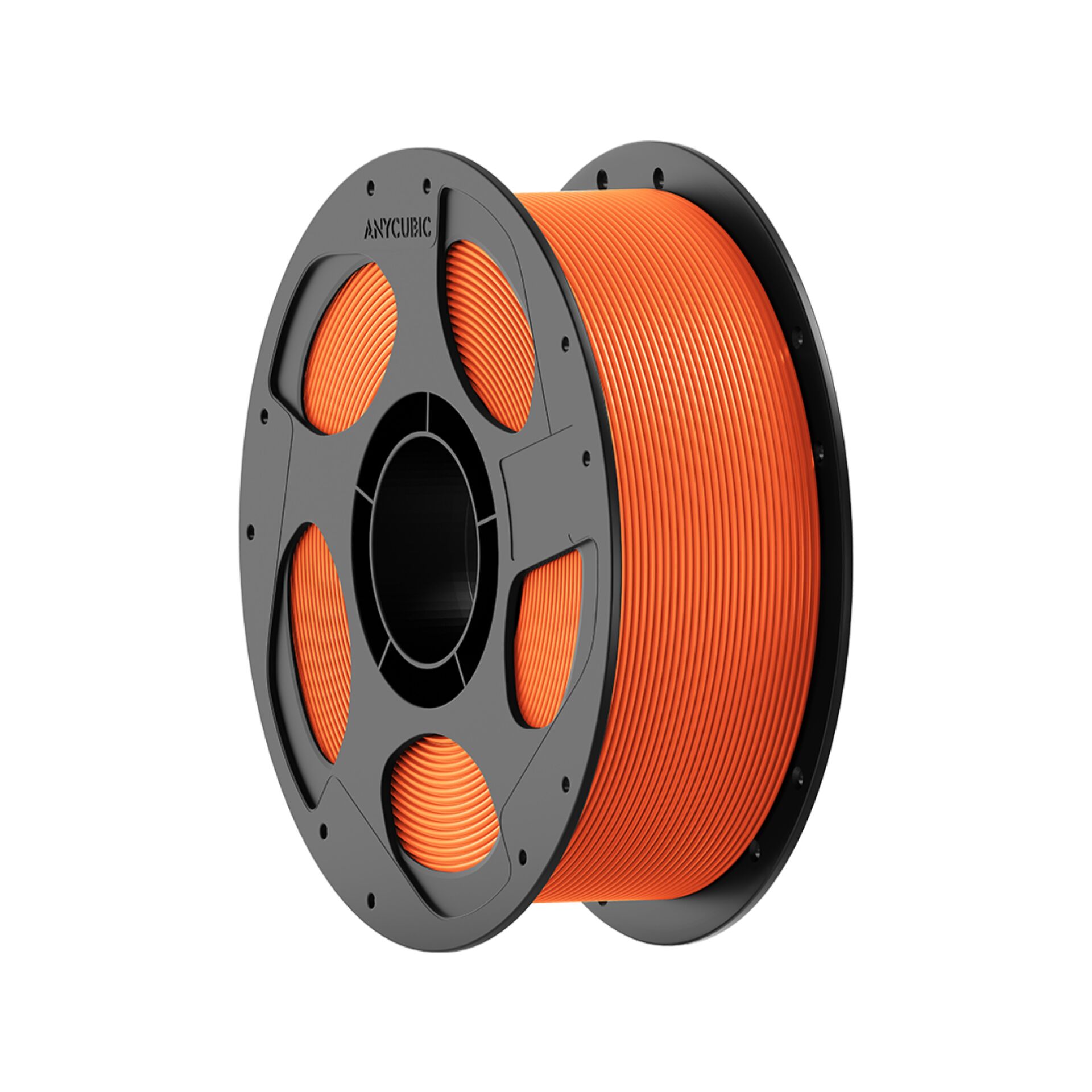 3D-Print Filament, PLA Filament, Orange Filament, Spool, Filamentrolle