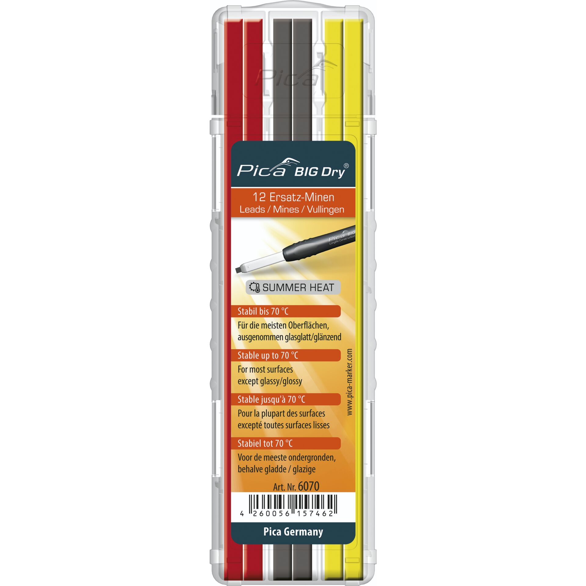 Pica BIG DRY Minen-Set  SUMMER HEAT