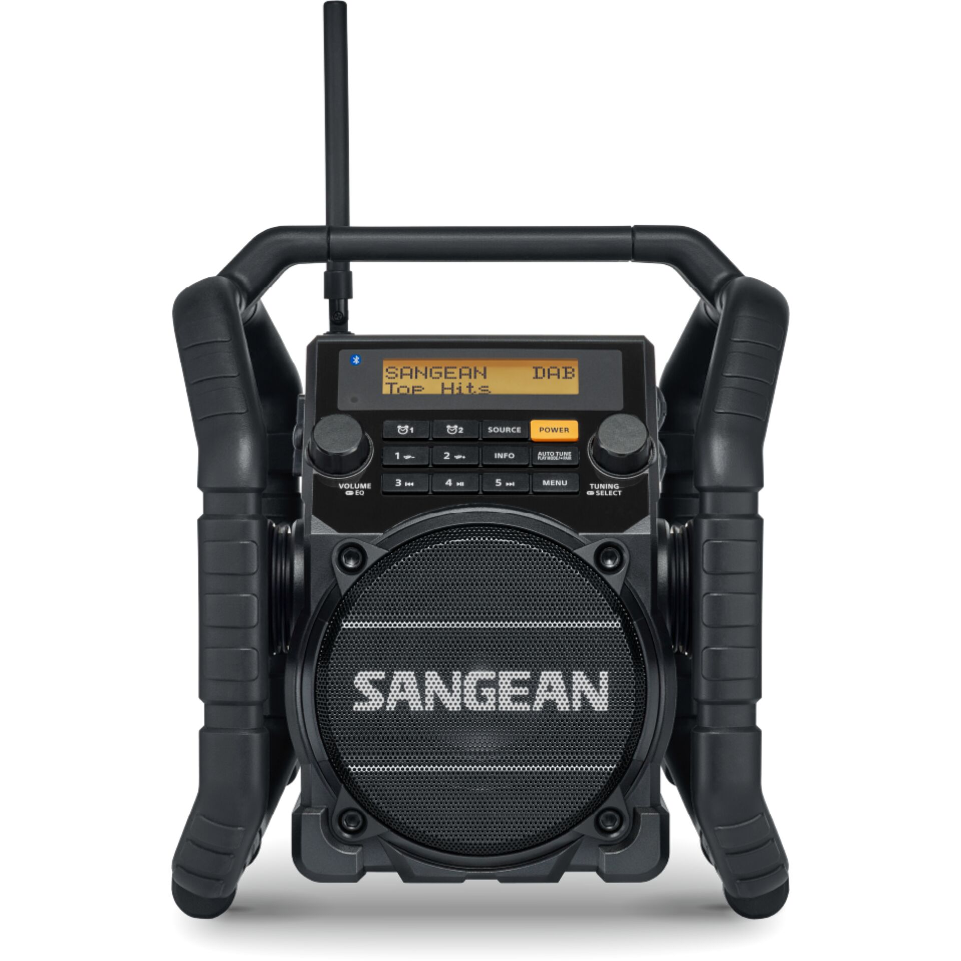 tragbarer radio, DAB+Radio, Kompaktradio, Rundstrahler, SANGEAN Markengerät