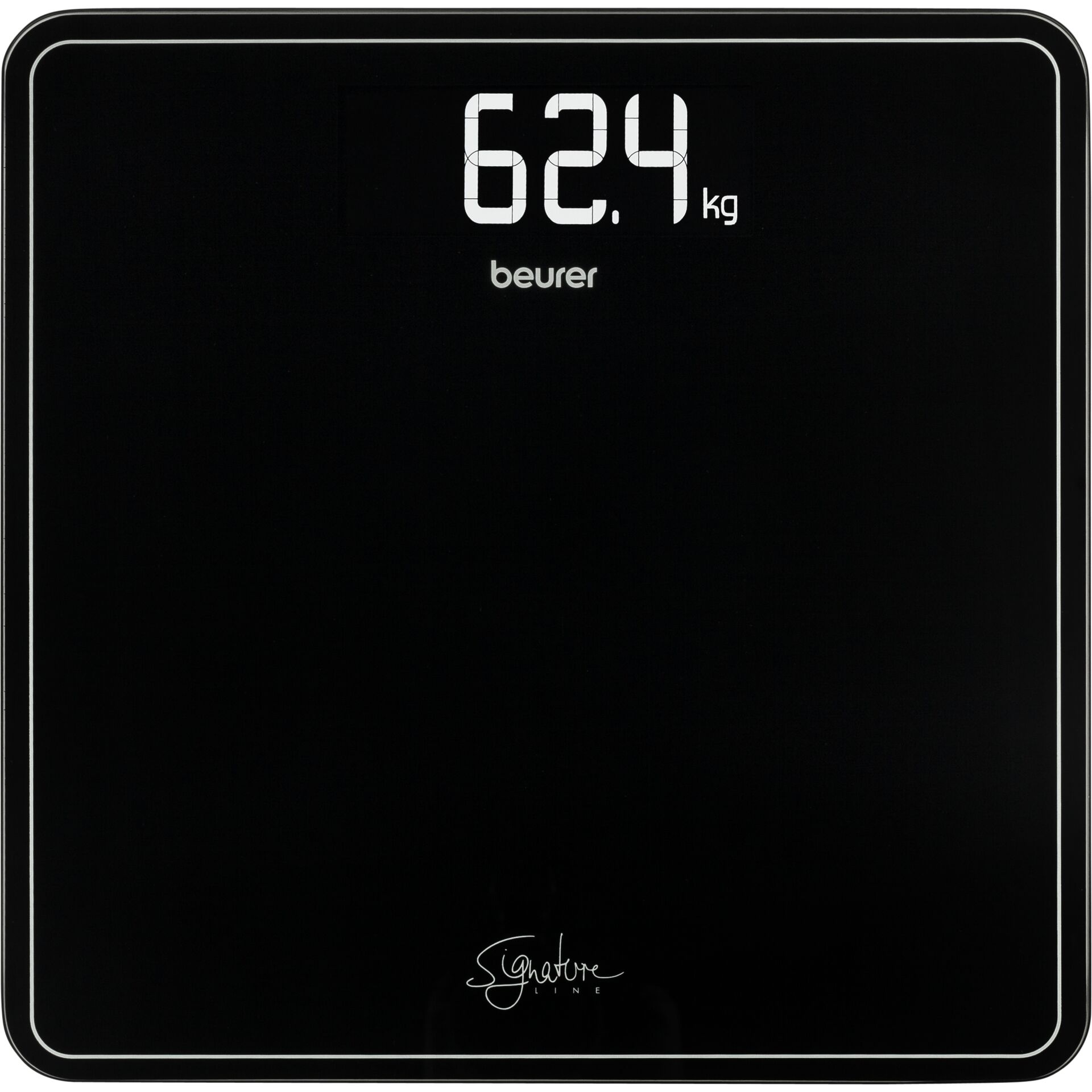 p- scale, digital scale, bathroom scale, glass surface, black