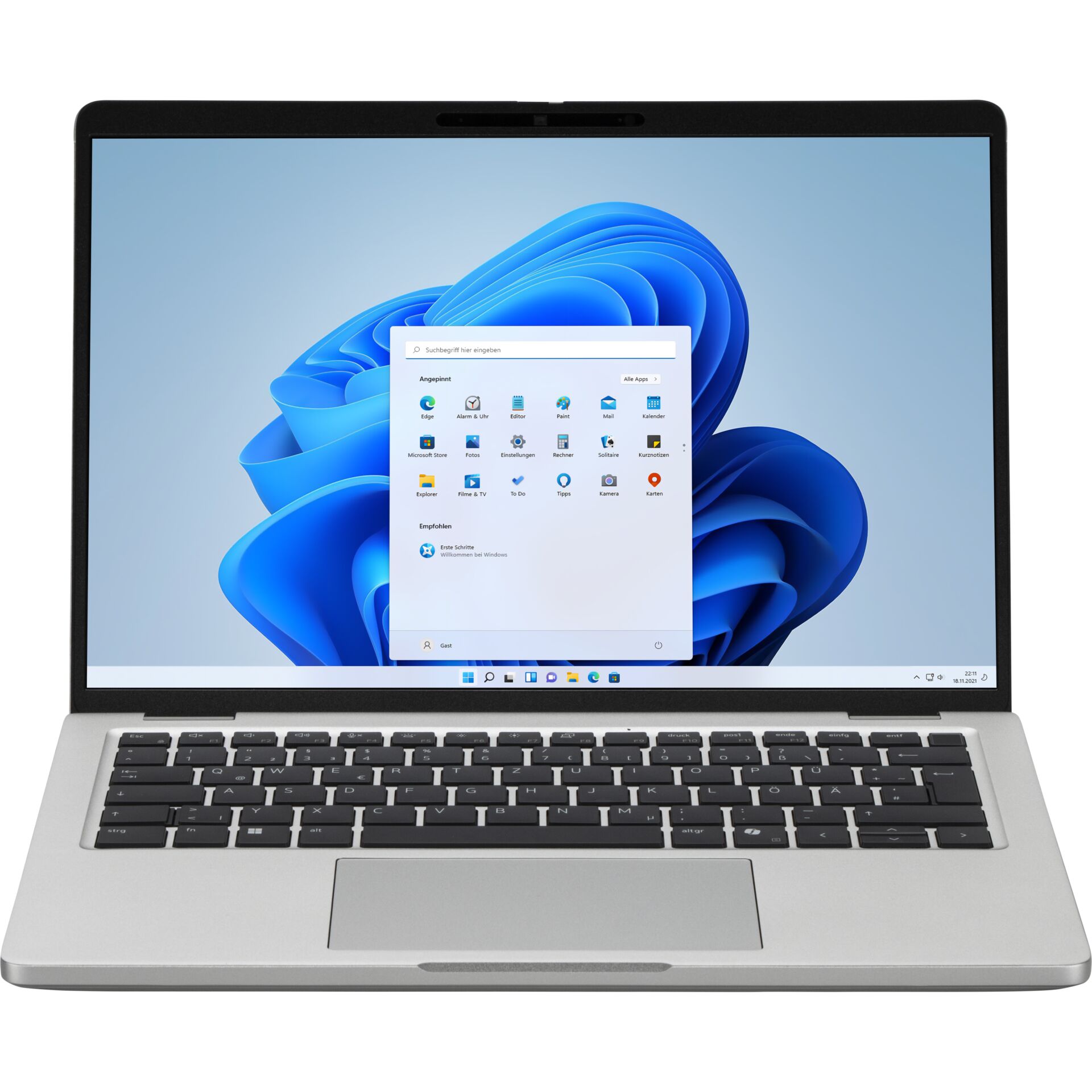 laptop, silber, windows, tastatur, bildschirm, laptop, 14-Zoll, Silber, Windows, Tastatur