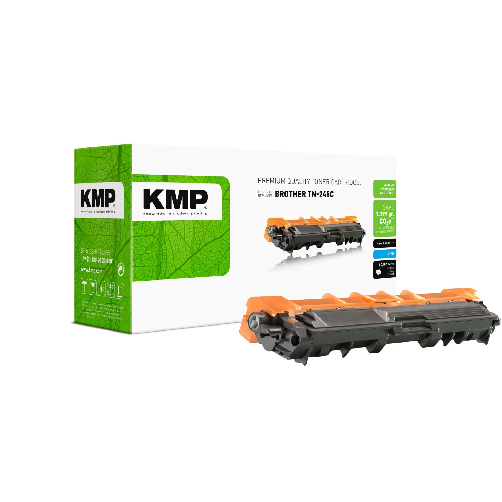 Tonerpatrone, Toner, KMP, MFP, TN-245C