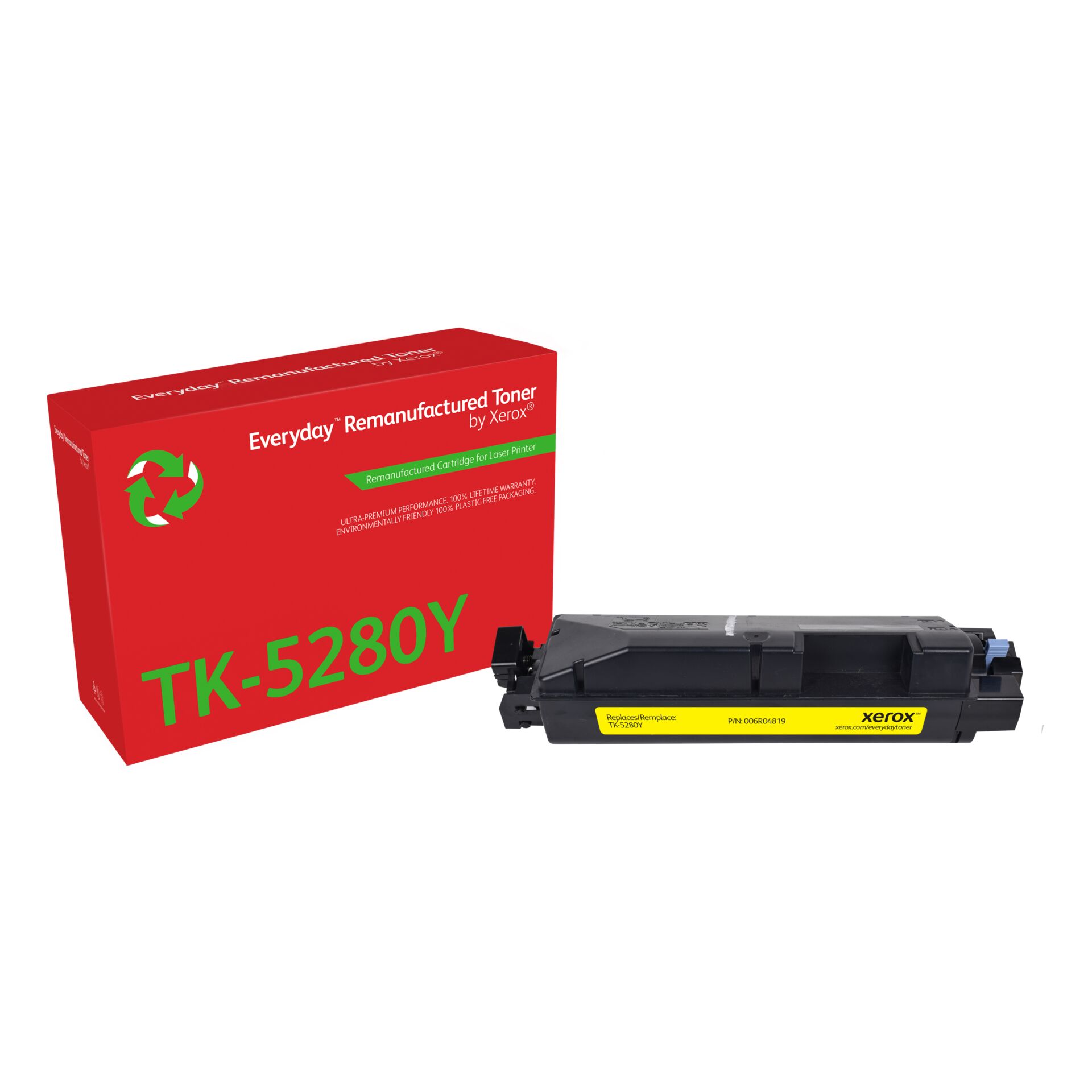 Tonerkassette, TK-5280Y, Remanufactured, Laser Printer, Gelb