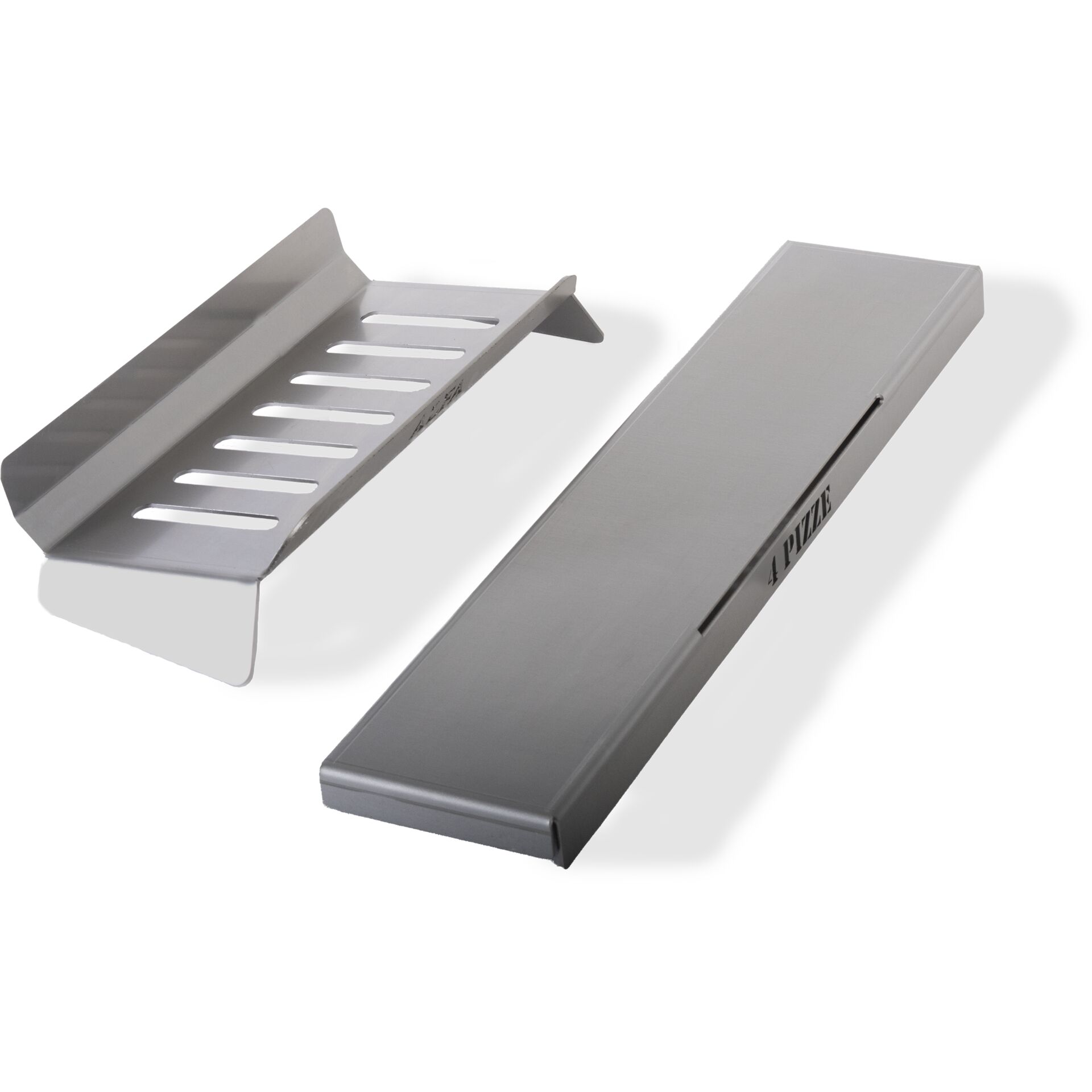 Alfa Forni Kit Hybrid  1 Pizza (Moderno) Edelstahl