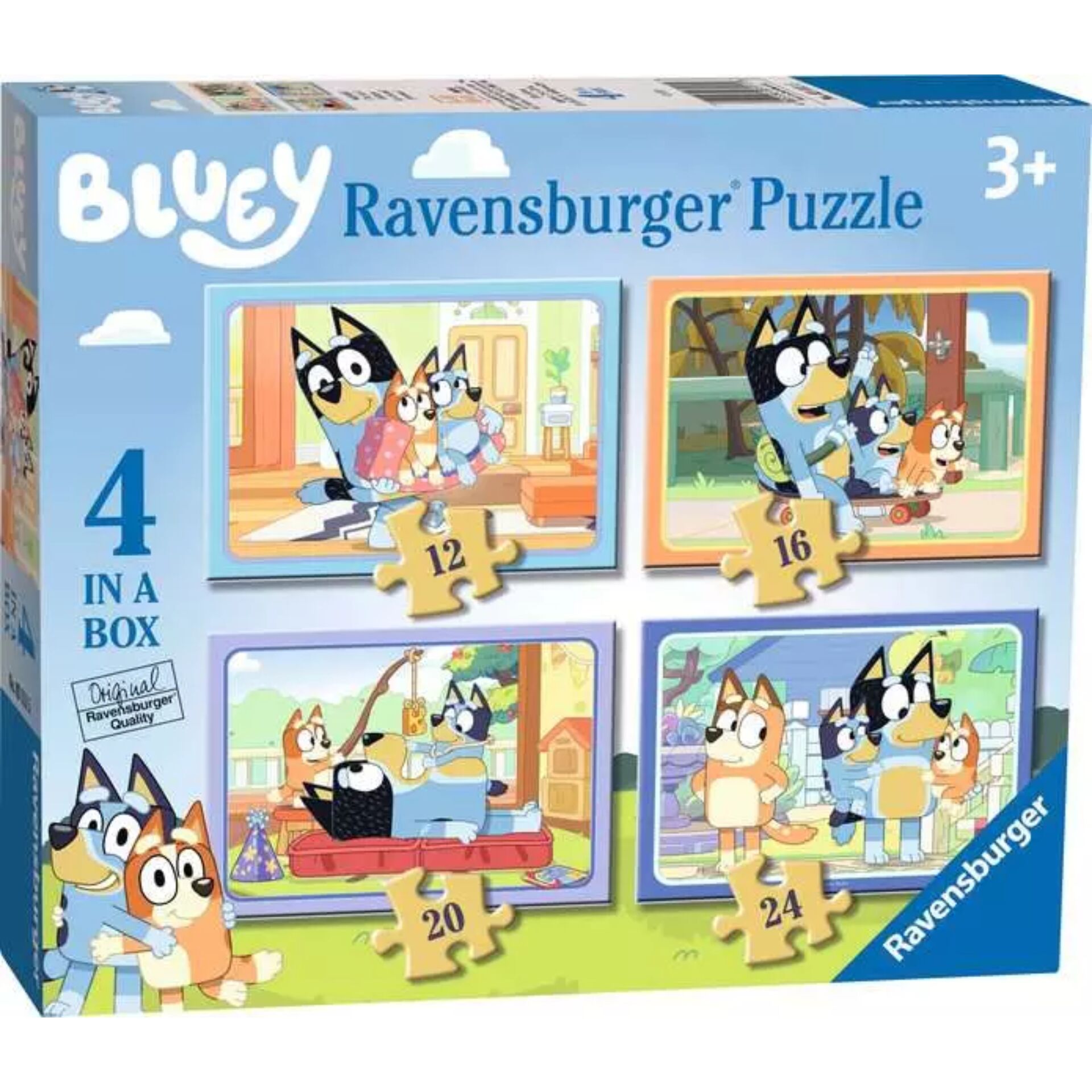 Puzzle, Ravensburger, Katzen, Hunde, Vier Bilder