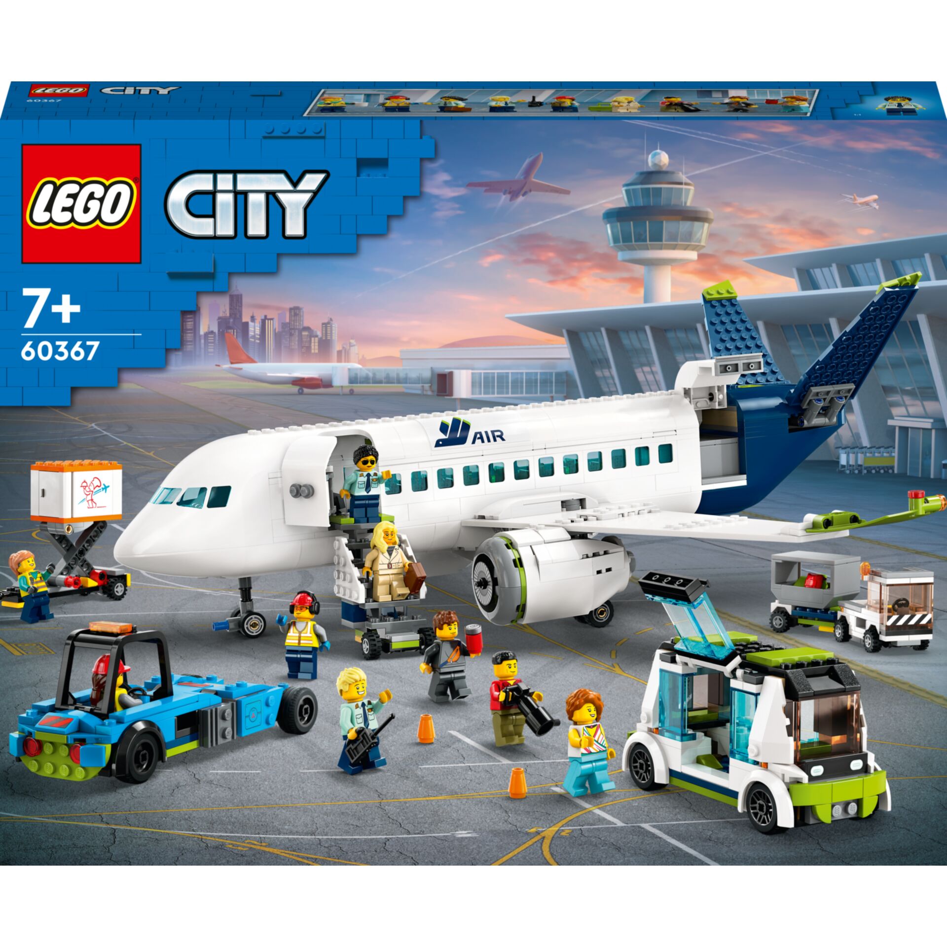 Flugzeug, Airplane, Lego City, Set, Gebäude & Fahrzeuge