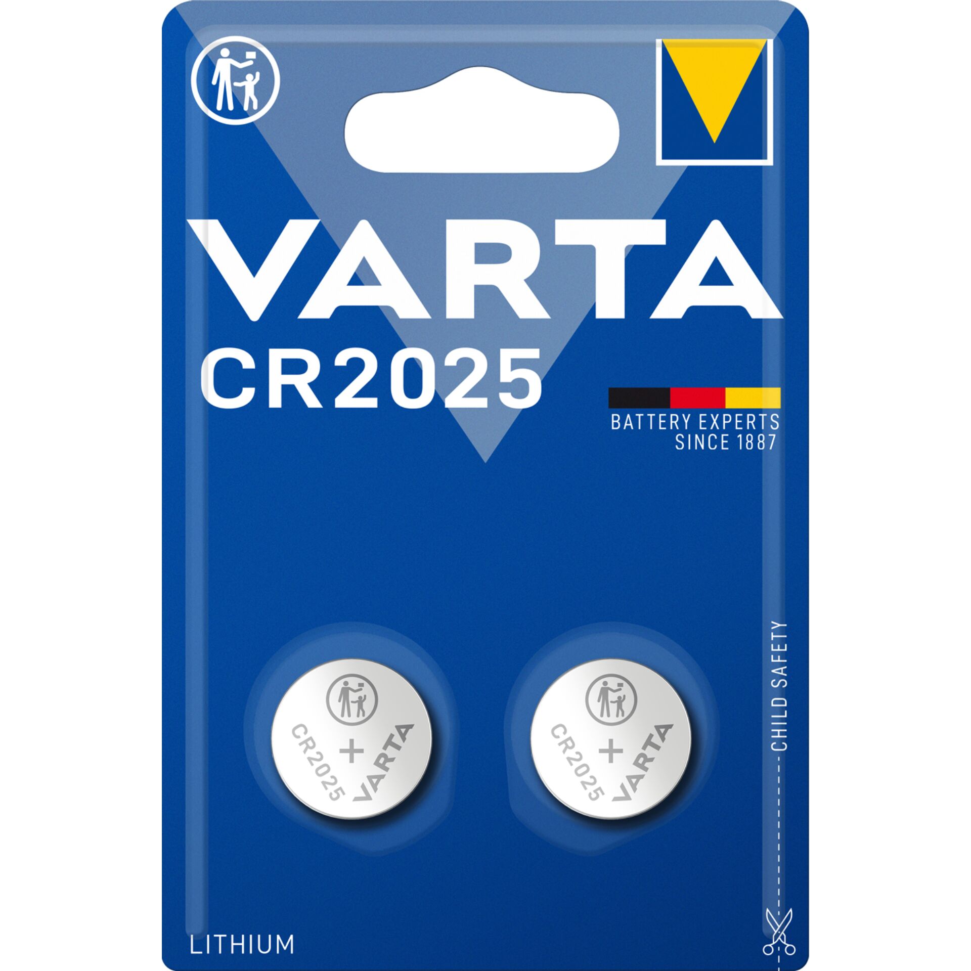 1x2 Varta electronic CR 2025
