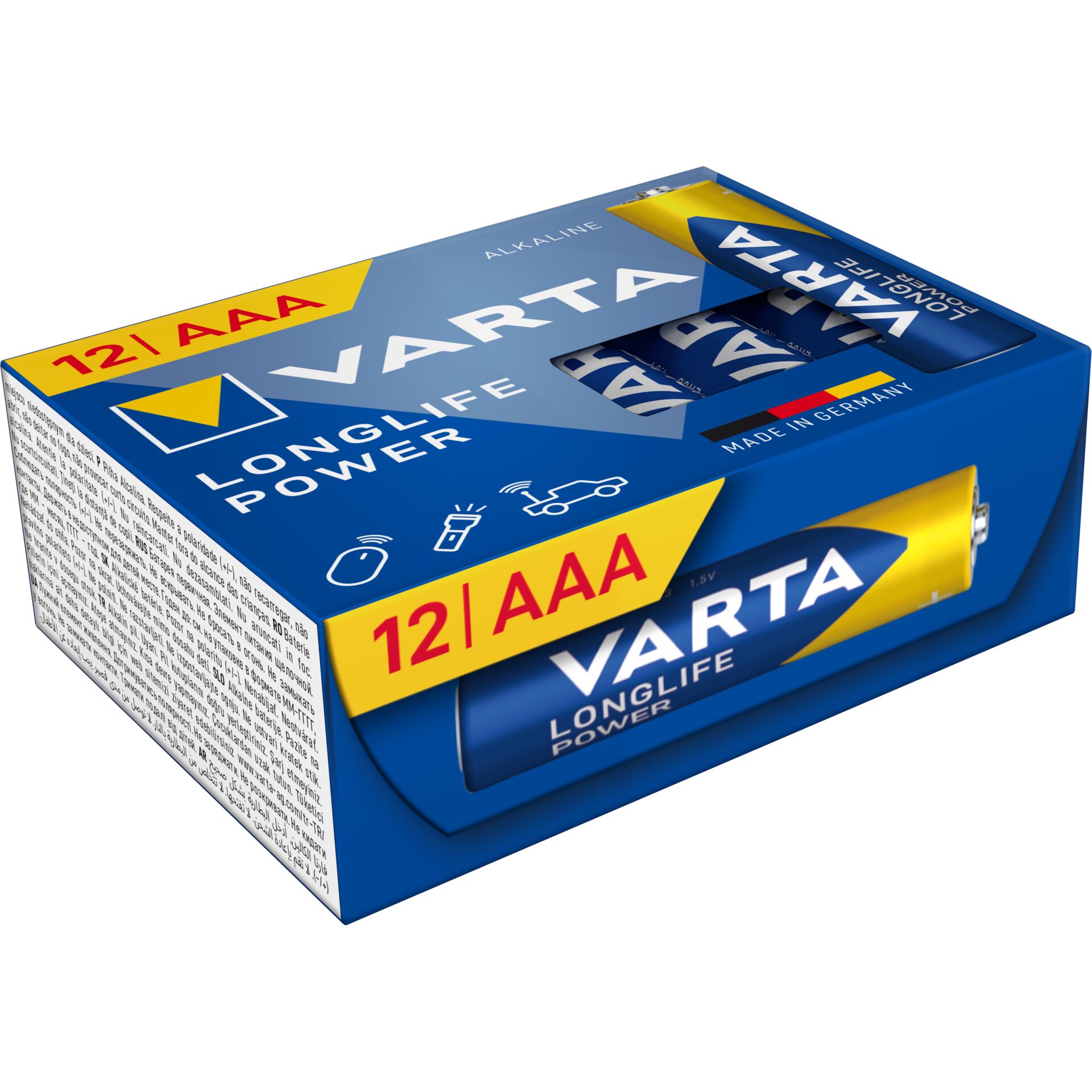 AA Batterie, VARTA, LR20, Alkaline, Batterie Pack