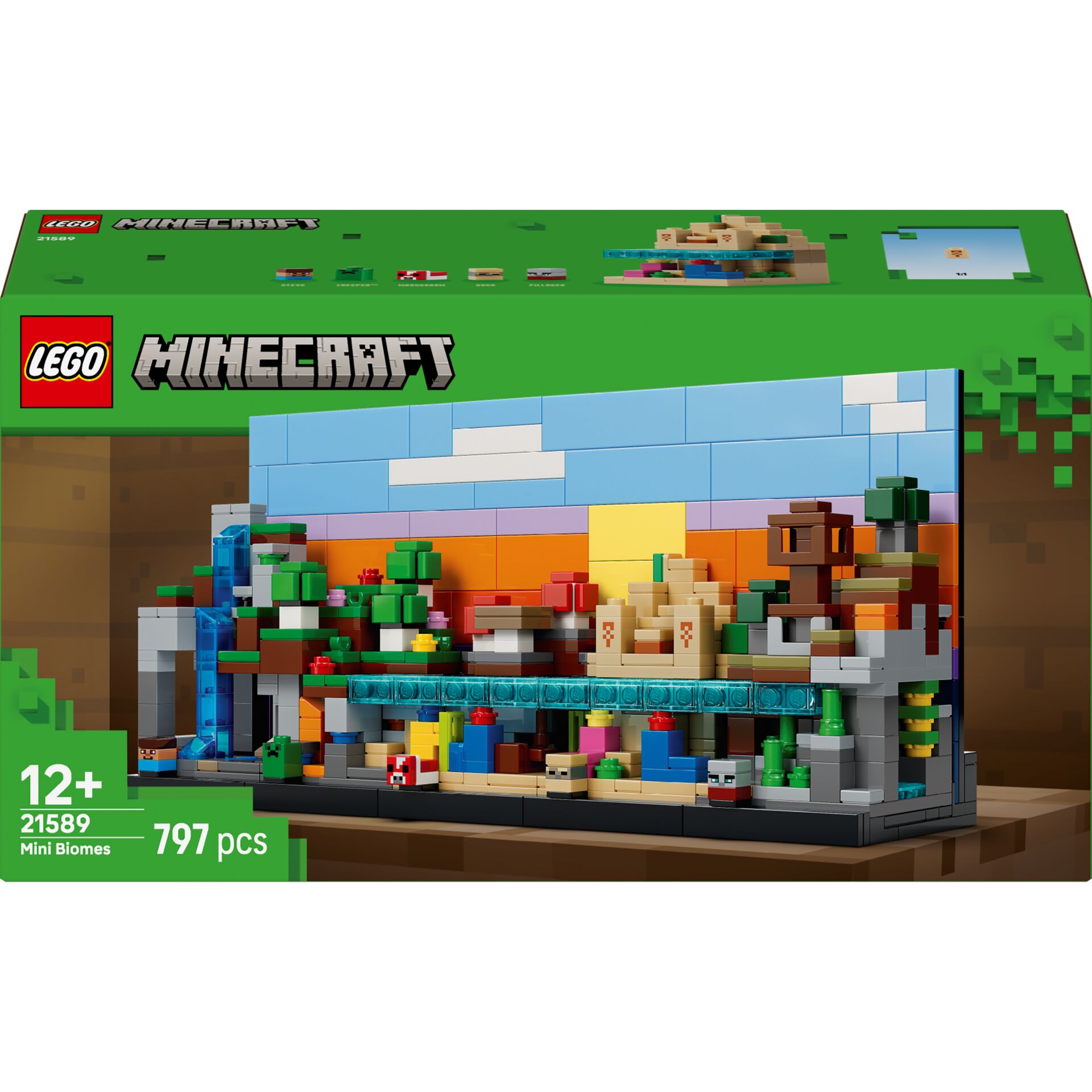 Lego, Minecraft, Baukasten, Spielzeug, Mini Biome