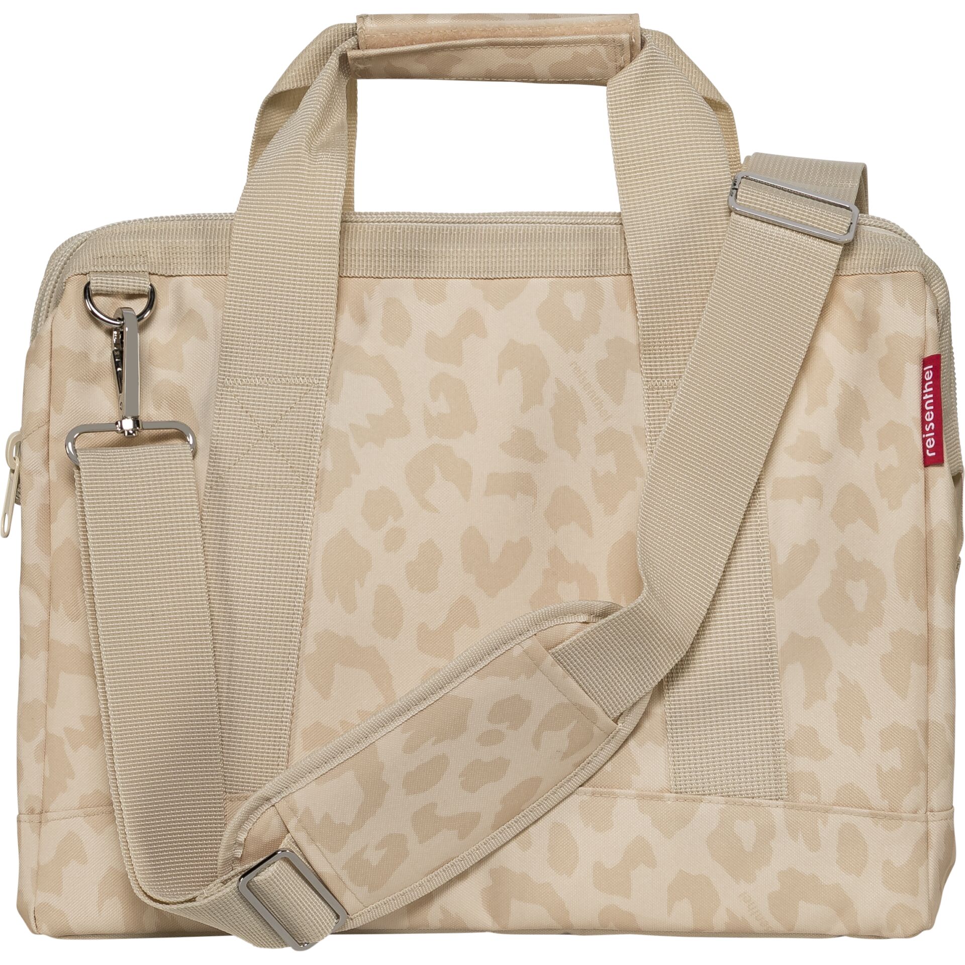 Ryhm Shopper, Tasche, Leopard Muster, Beige, Umhängetasche