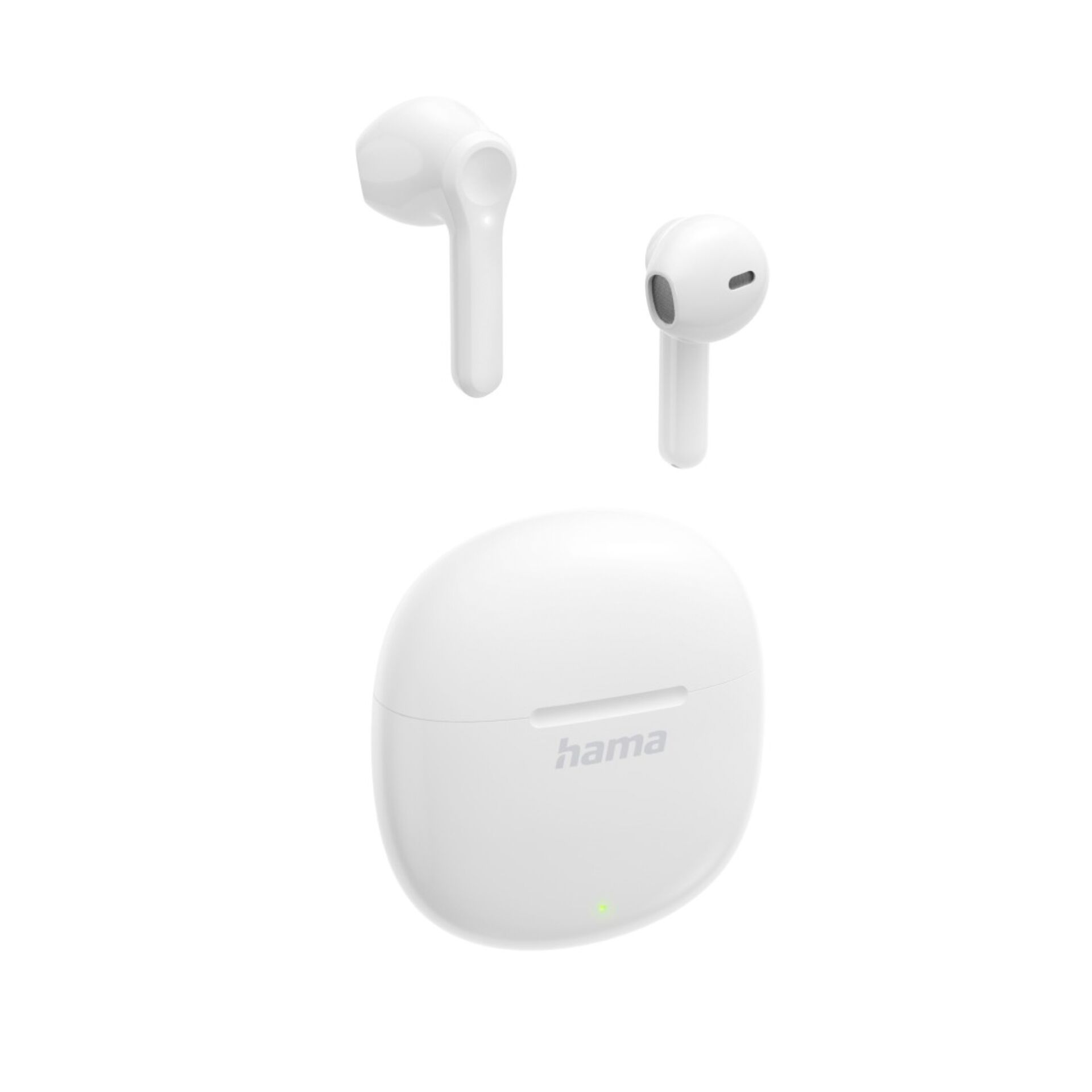 kopfhörer, in-ear, kabellos, ladecase, weiß