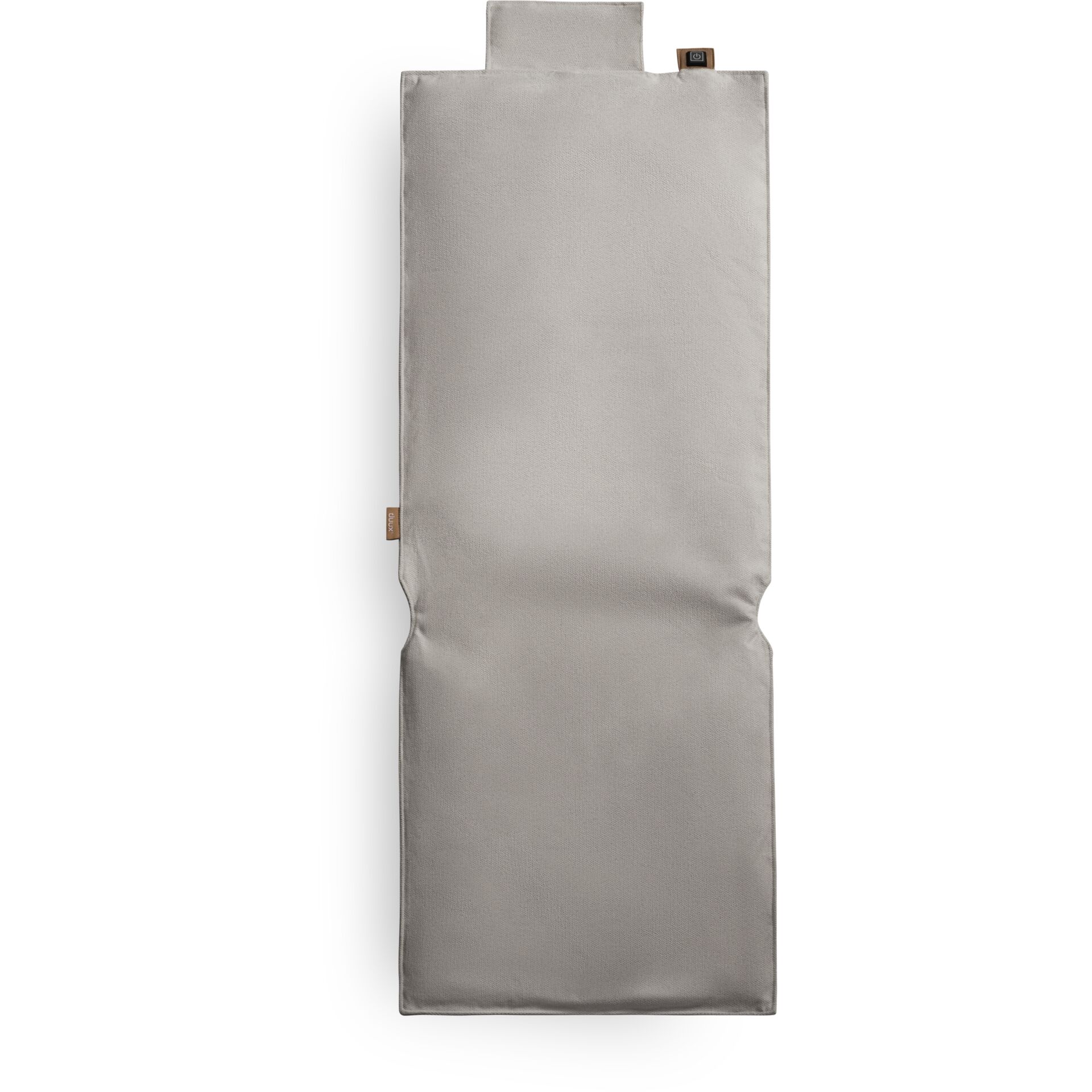 Schaumstoffmatte, Aufblasbare Matte, Stuhlauflage, Sitzkissen, helles grau