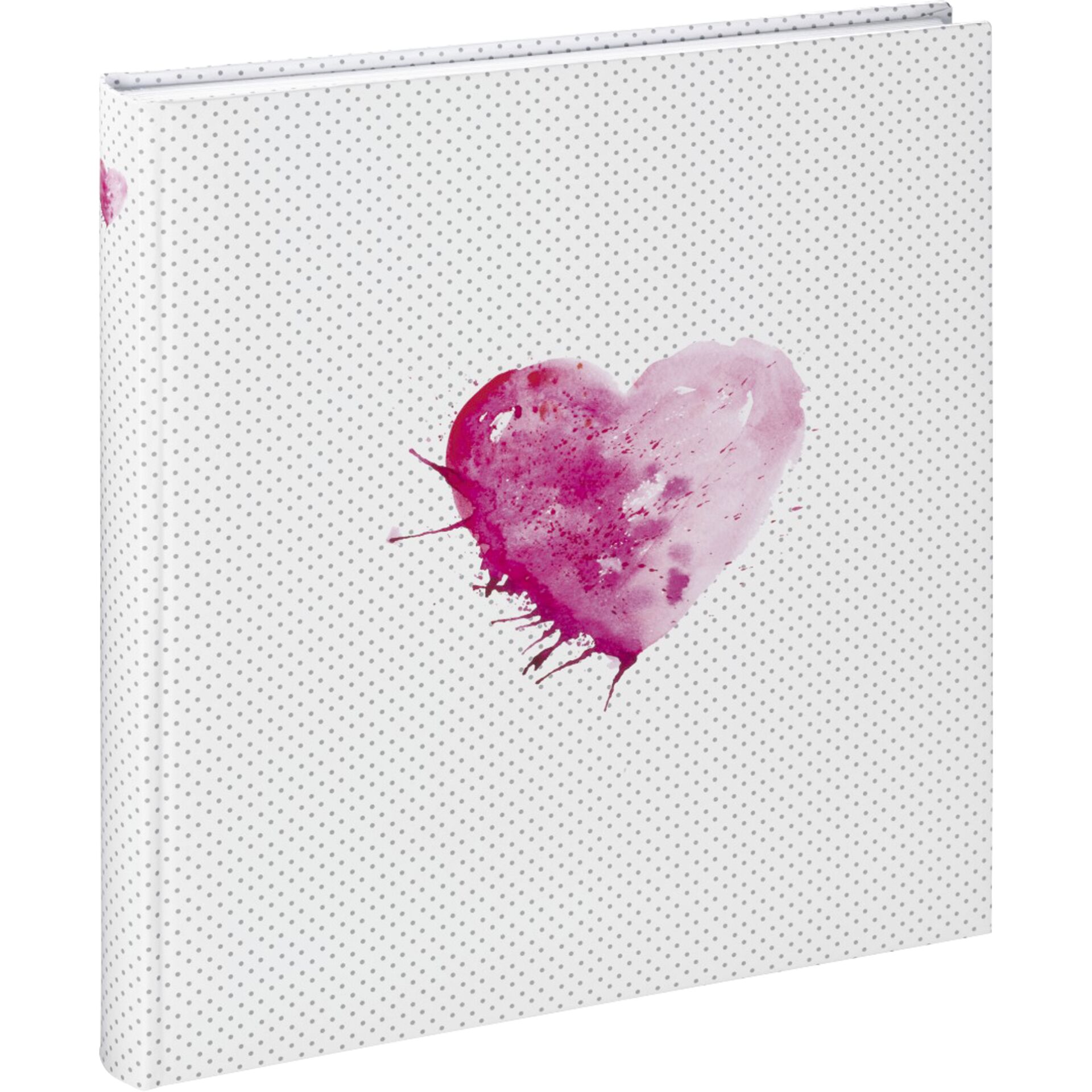 Hama Lazise pink Buchalbum 29x32  50 weiße Seiten Hochzeit    2361