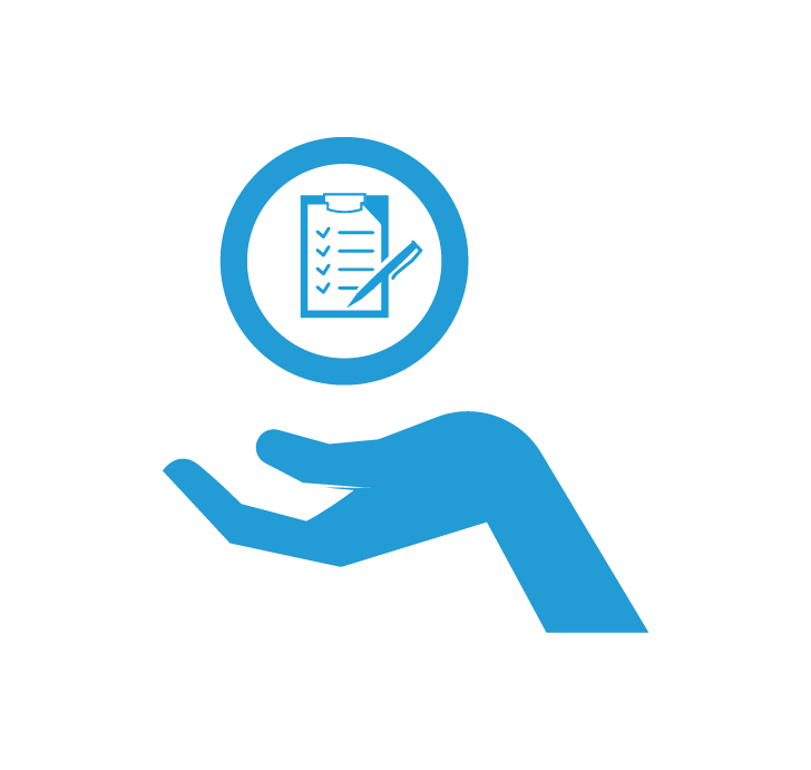 To-Do-Liste, Checkliste, Hand, Kreis, Symbol