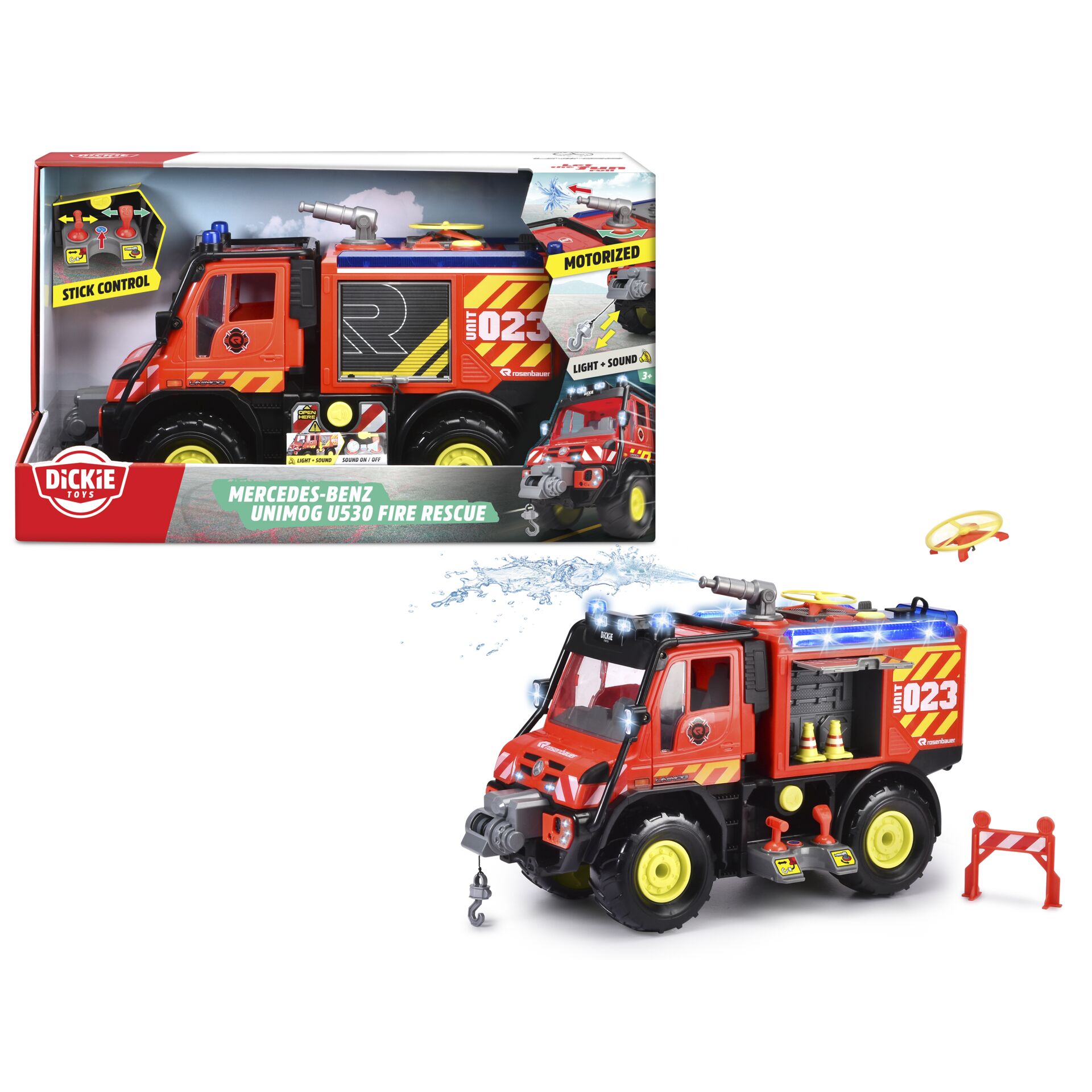 Dickie Unimog U530 Fire Rescue  203719033
