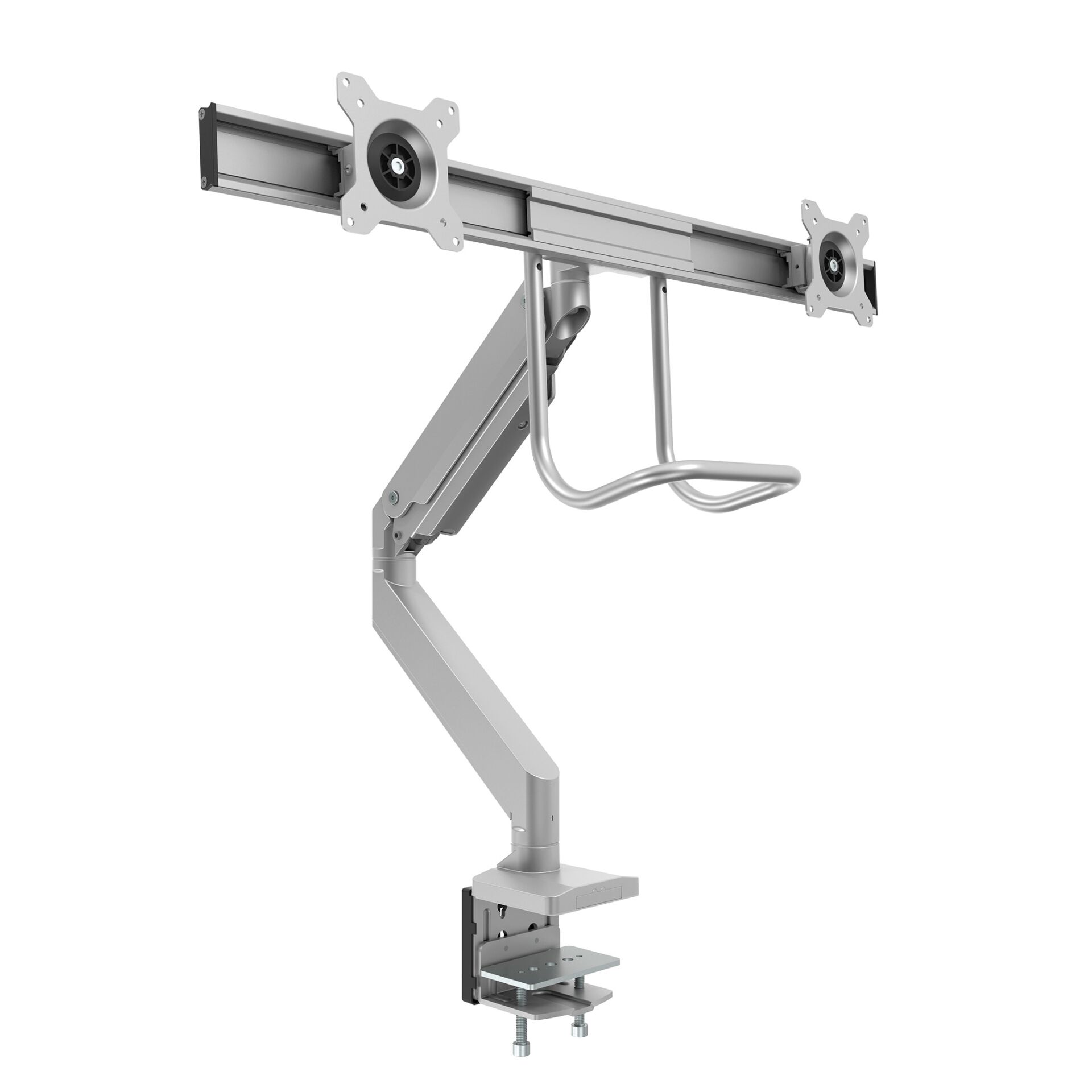 Fellowes Eppa Crossbar  Monitorarm silber
