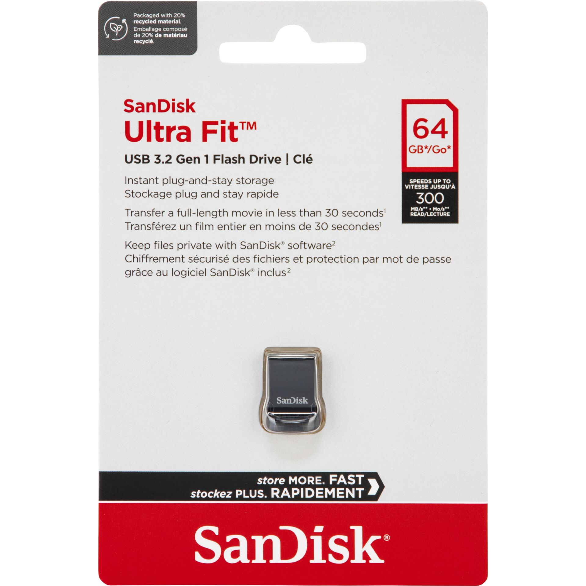 Adapter, Elektronik, usb-stick, speicherstick, 64gb, flashspeicher, sanDisk, usb flash drive, 64gb, sanDisk, ultra fit, usb 3.2