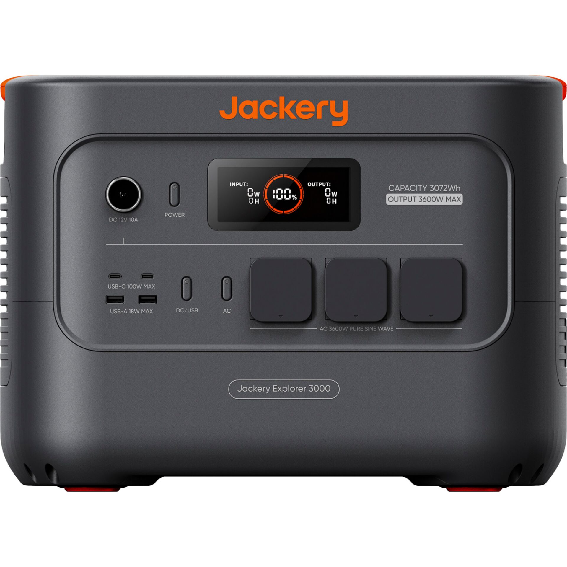 Stromgenerator, tragbares Ladesystem, DC 12V, USB-C, AC-Steckdosen