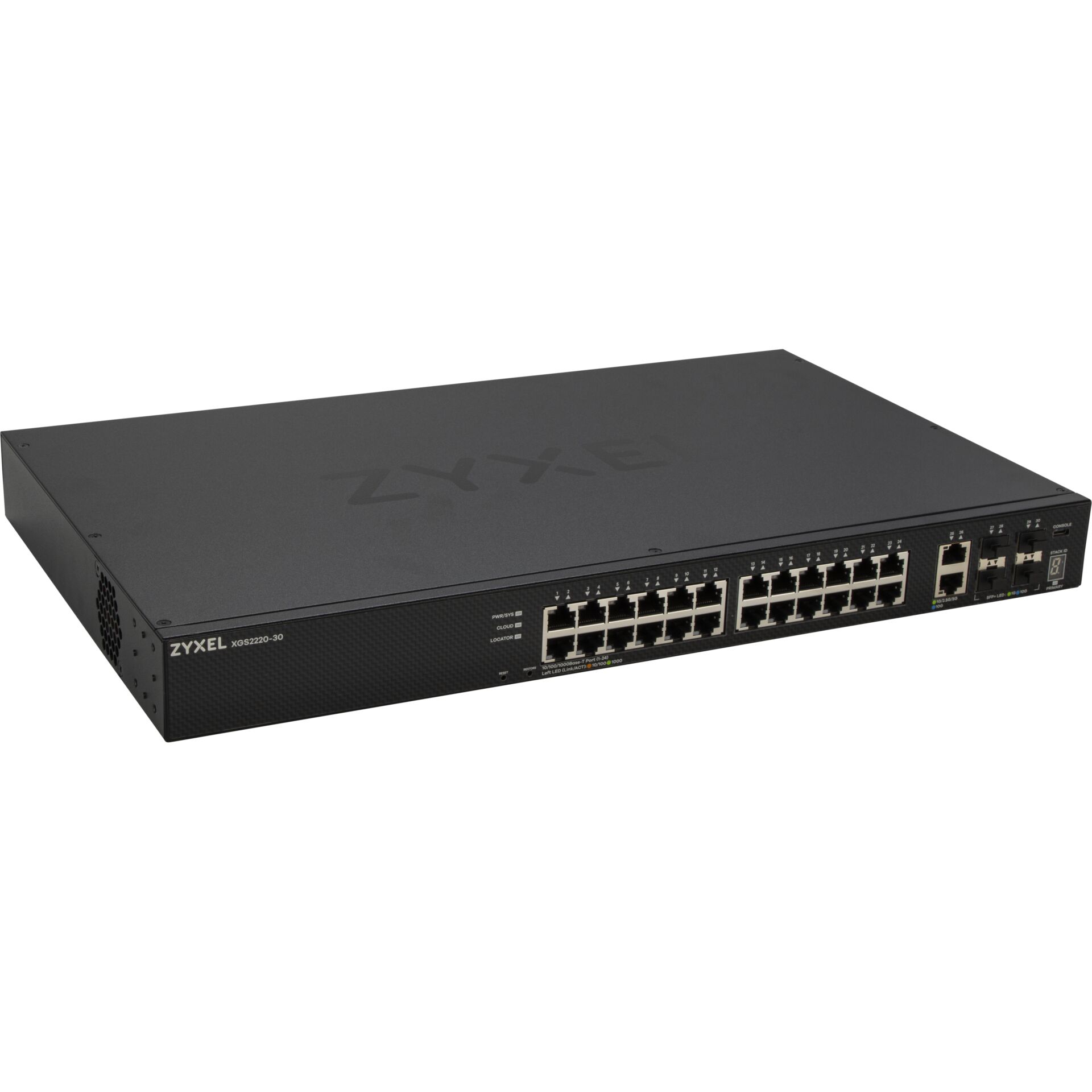 Switch, Networking, PoE-Switch, 24-Port, Rack-mount