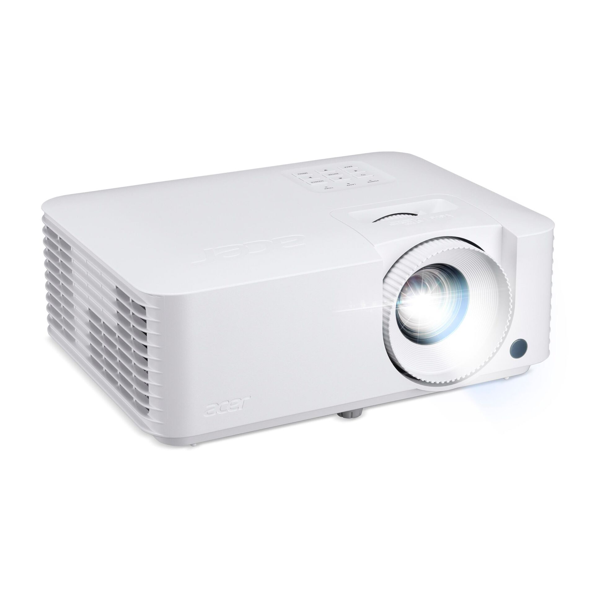 Beamer, Projektor, Weißer Projektor, LED-Beleuchtung, Kaltweiß