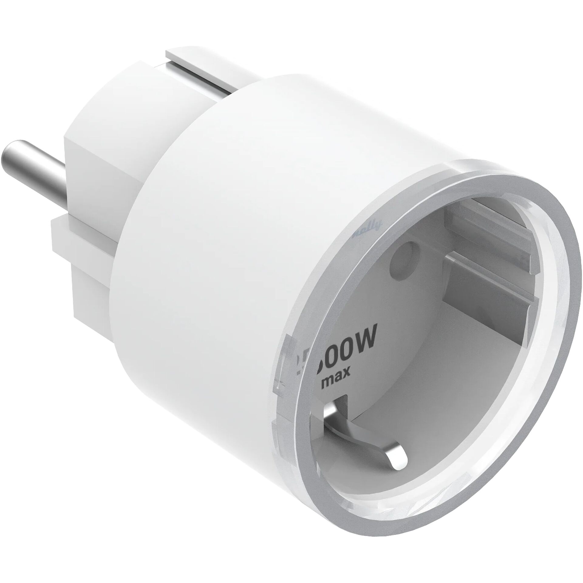 Steckdosenadapter, Adapter, Schutzkontakt, EU-Stecker, Weißer Stecker