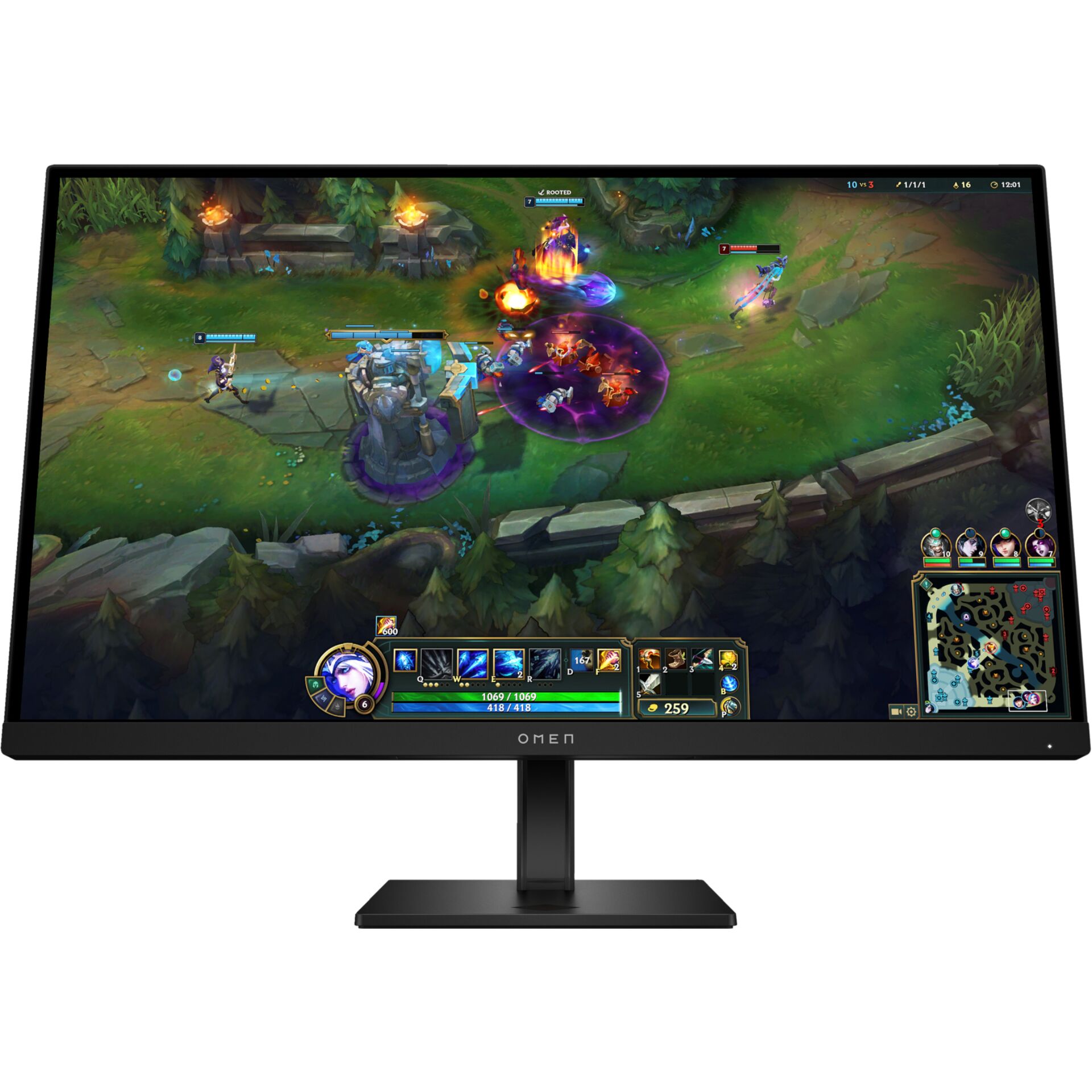 Gaming-Monitor, Verteilter Bildschirm, HD-Display, LED-Monitor, Dünne Rahmen