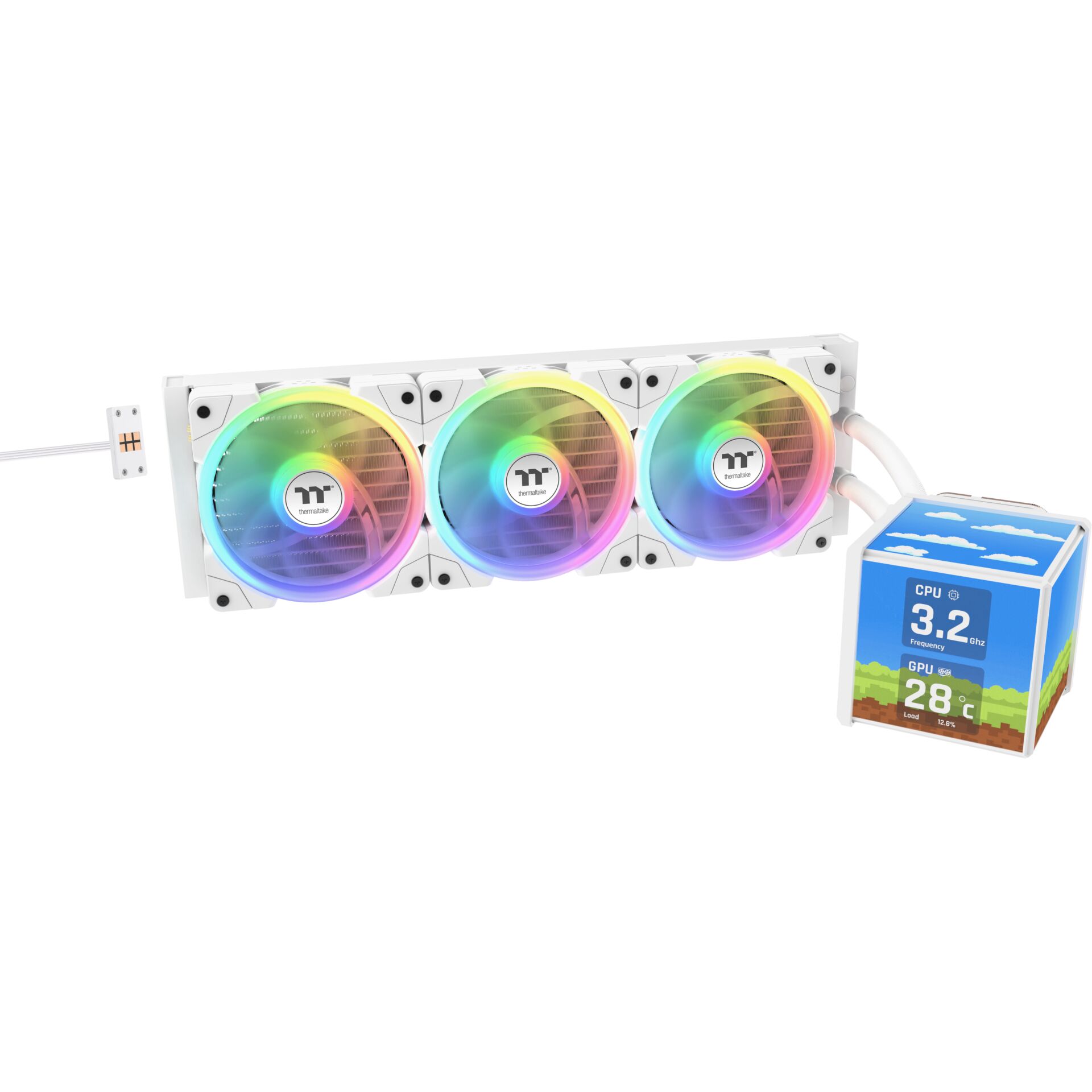 RGB-Fans, RGB-Beleuchtung, Lüfterblock, GPU-Block, Kühlkit