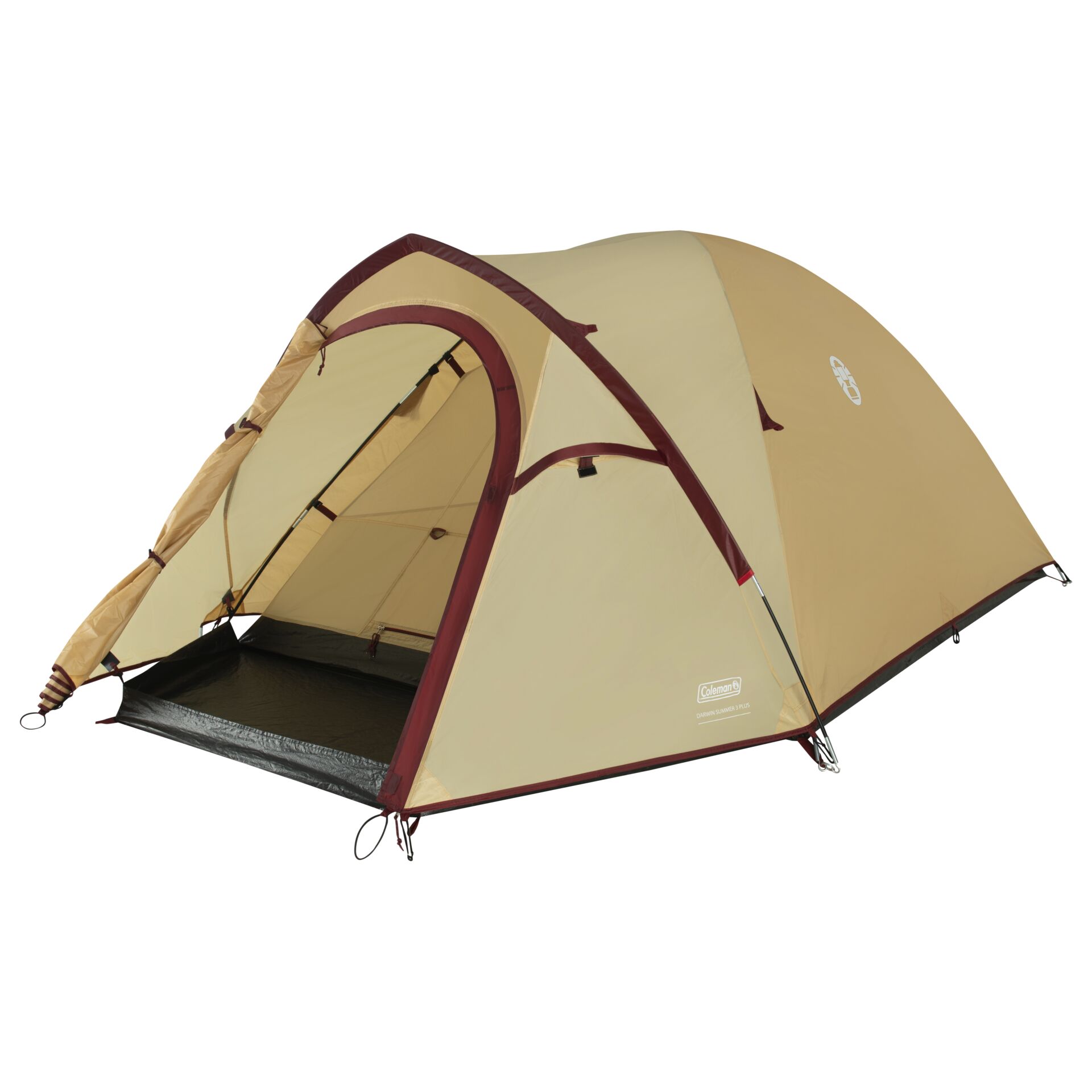 Zelt, Tourenzelt, Beige, Kuppelzelt, Campingausrüstung