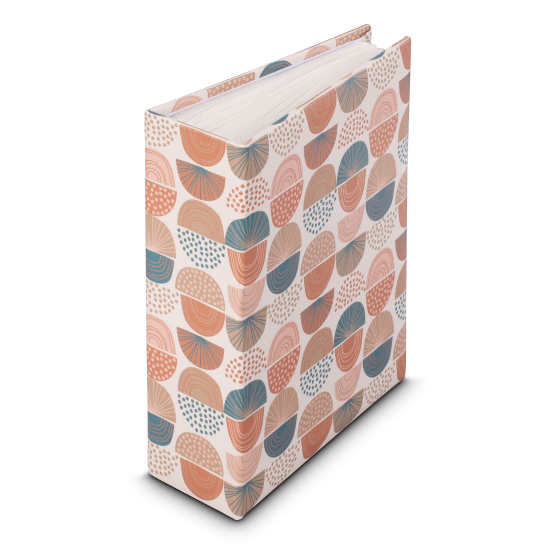 Notizbuch, Tagebuch, Muster, Rosa, gewellte Ecken