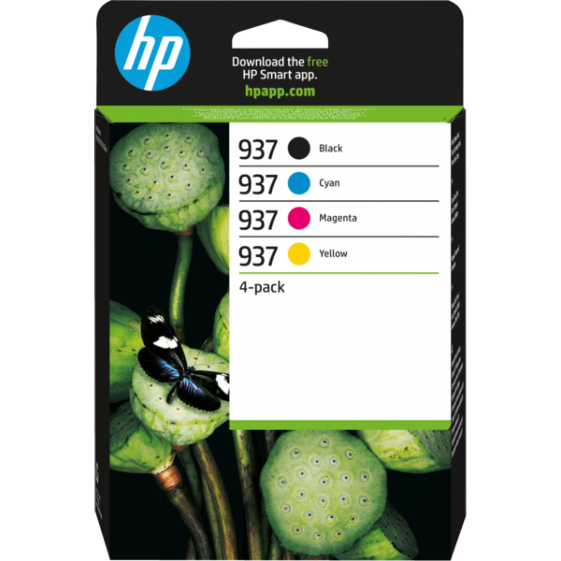 HP 6C400NE Pack BK/C/M/Y  No. 937