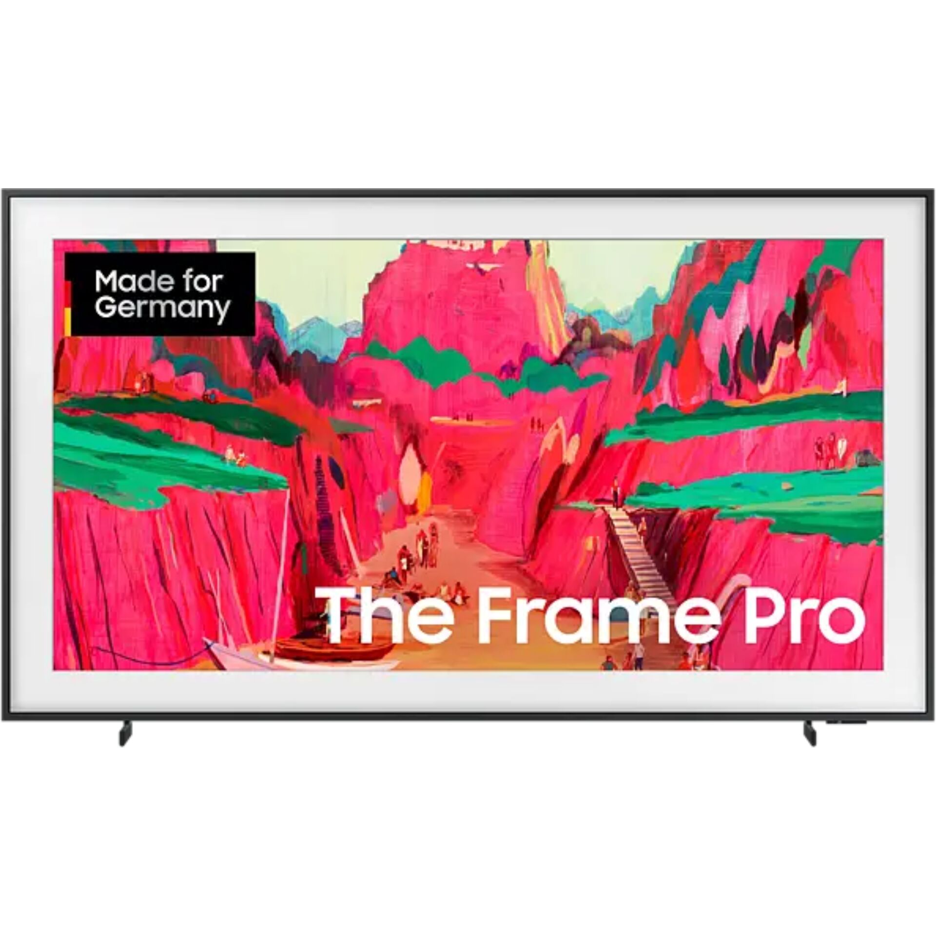 Rahmenbild, Wandbild, Leinwandbild, Farbenspiel, The Frame Pro