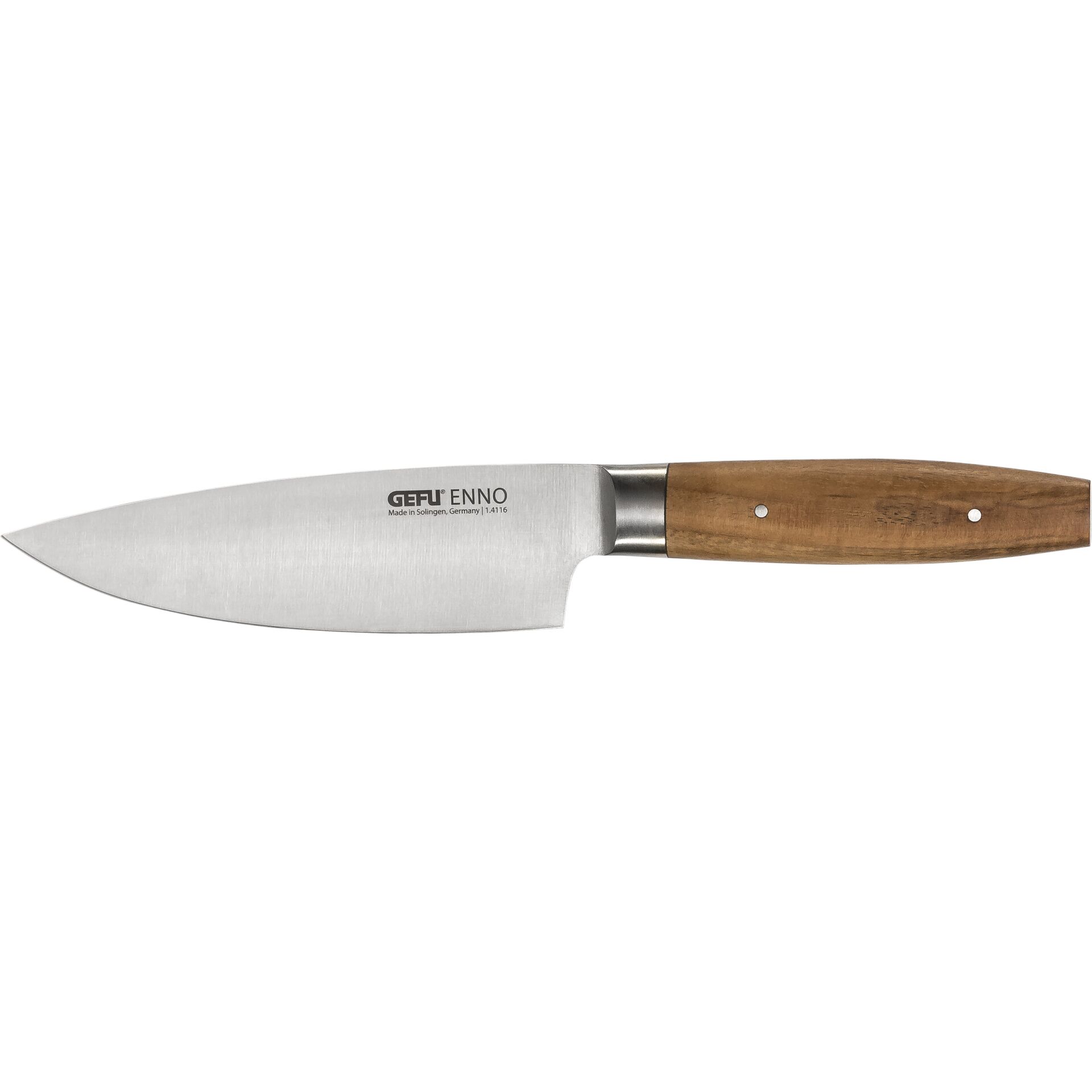 Kochmesser, Nussmesser, Holzgriff, Edelstahlklinge, Küchenmesser