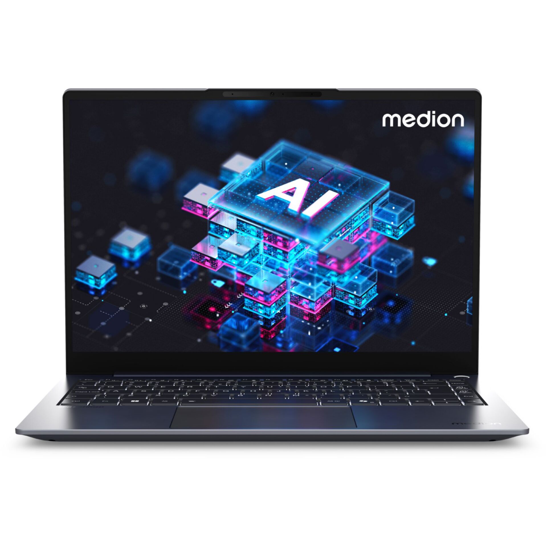 laptop, KI, glossy, Neon, Computer