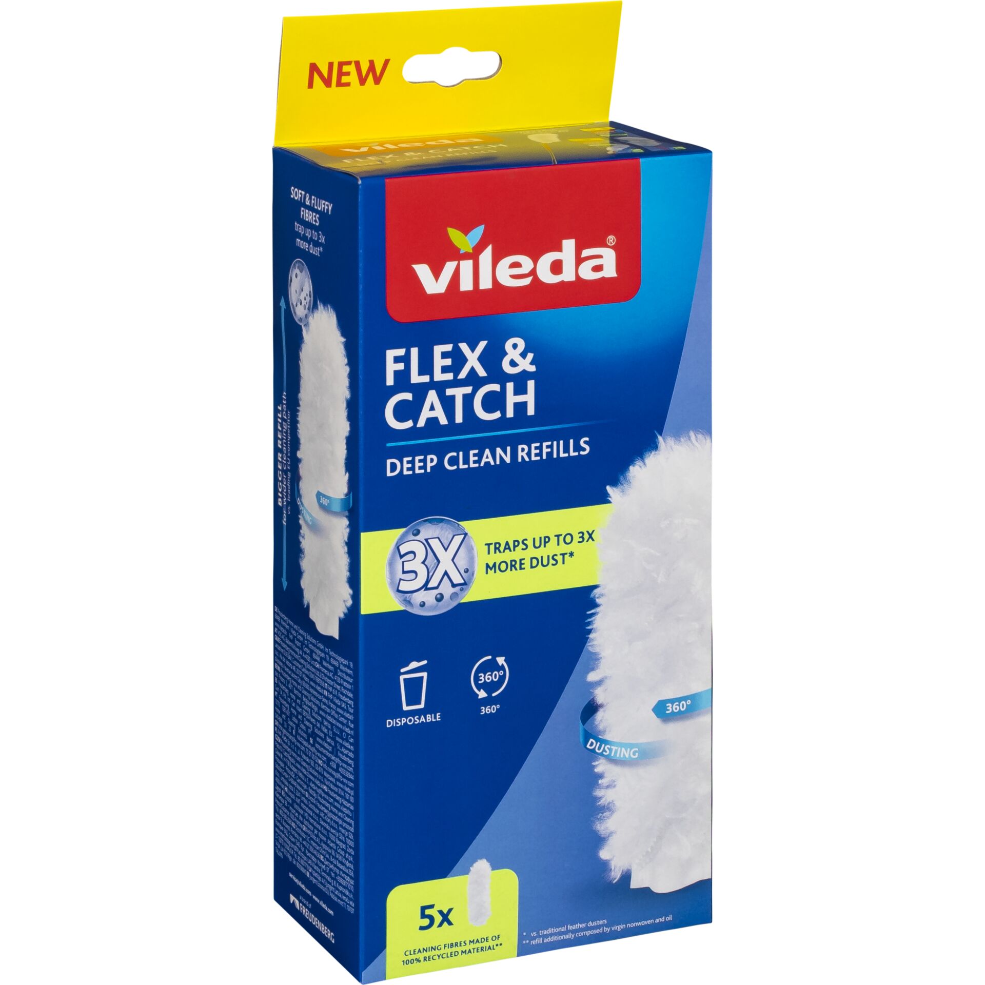 Reinigungsrefill, Feinfasern, Vileda, Duster, Damp?