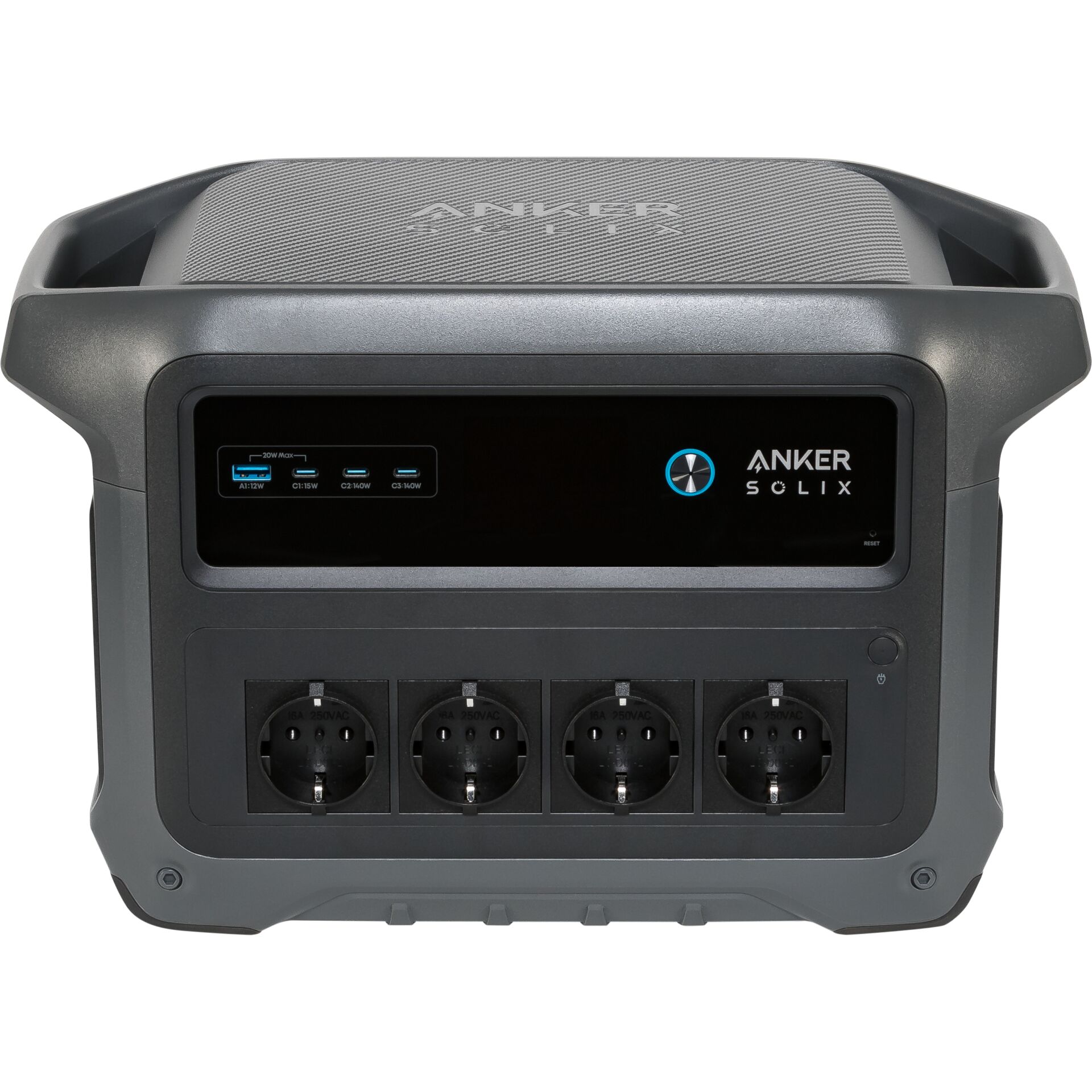 PowerStation,  tragbare stromversorgung, Mehrfachanschlüsse, AC-Steckdosen, USB-C