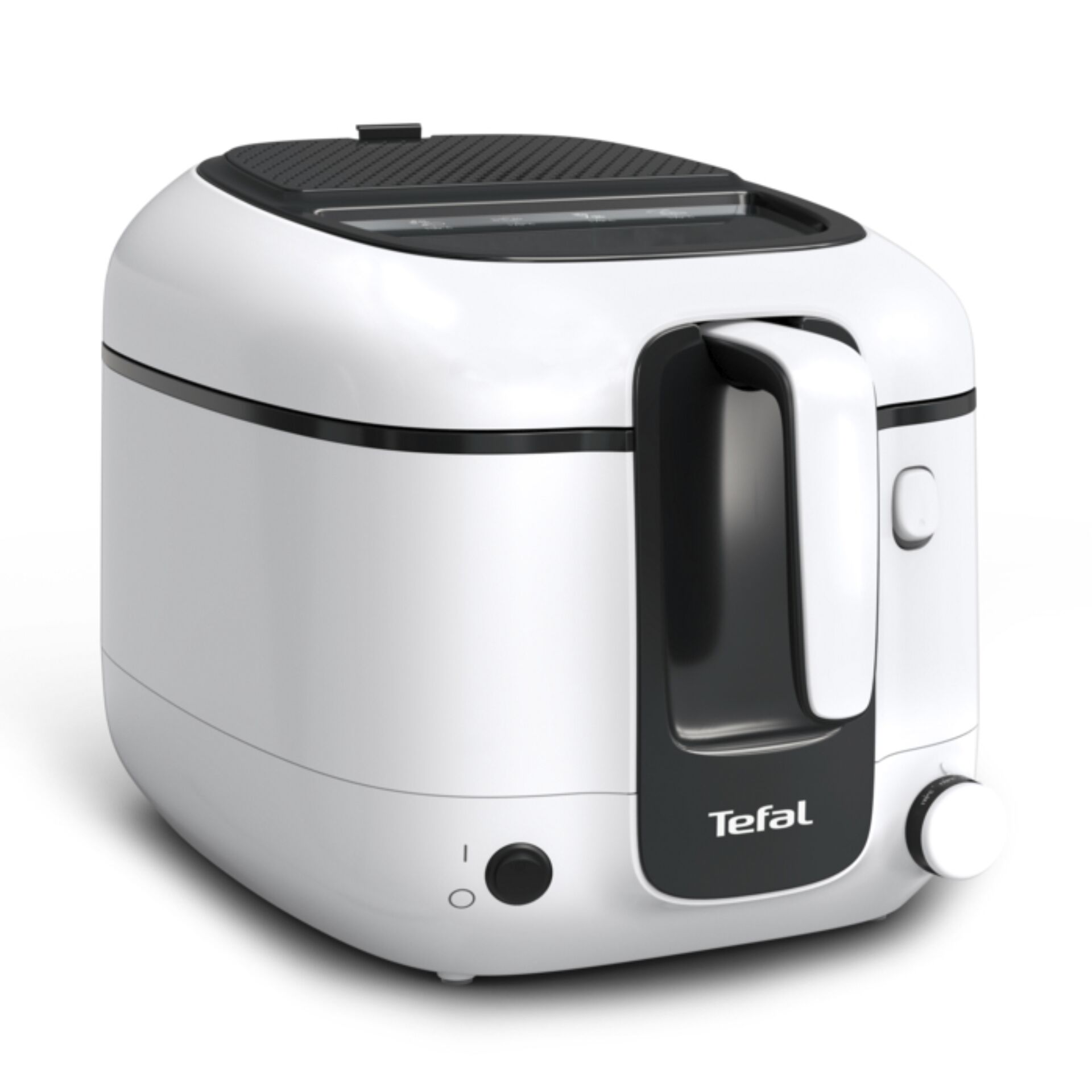 Toaster, Air fryer combination, Weißes Gerät, Kompakte Bauweise, Bedienelemente vorne