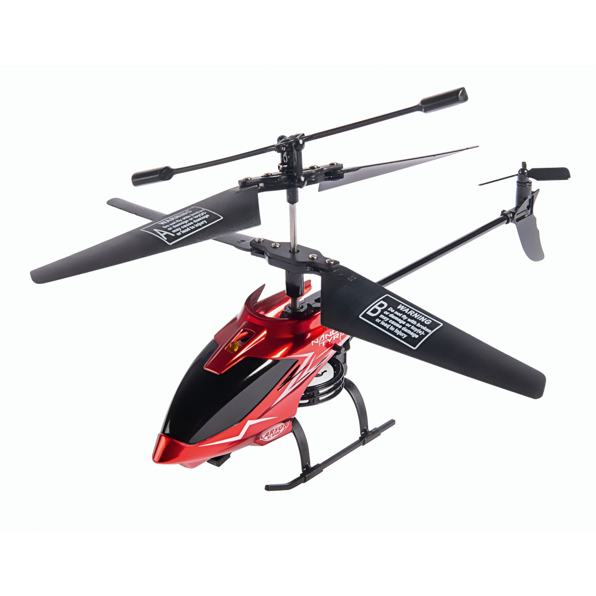Helicopter, Spielzeug,  Fernsteuerung Hubschrauber, Rot schwarz, Rotorblätter