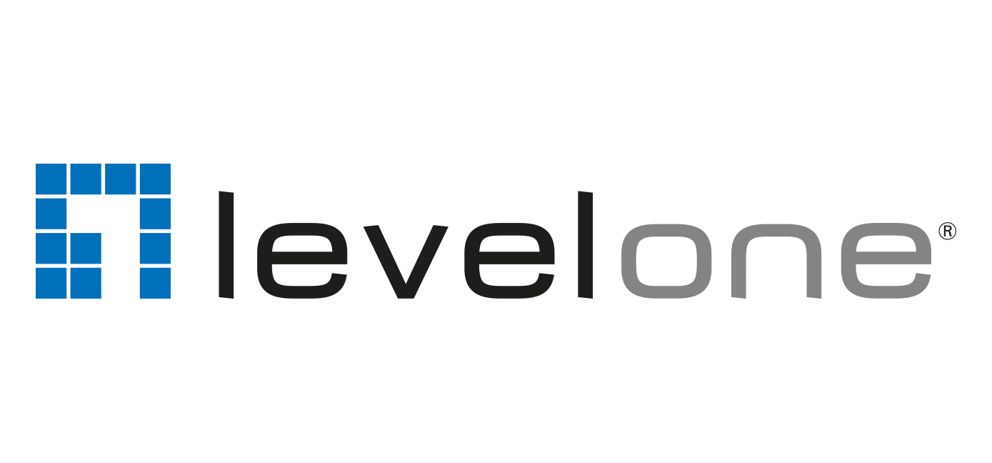levelone, logo, blaue quadrate, grafik, markenlogo