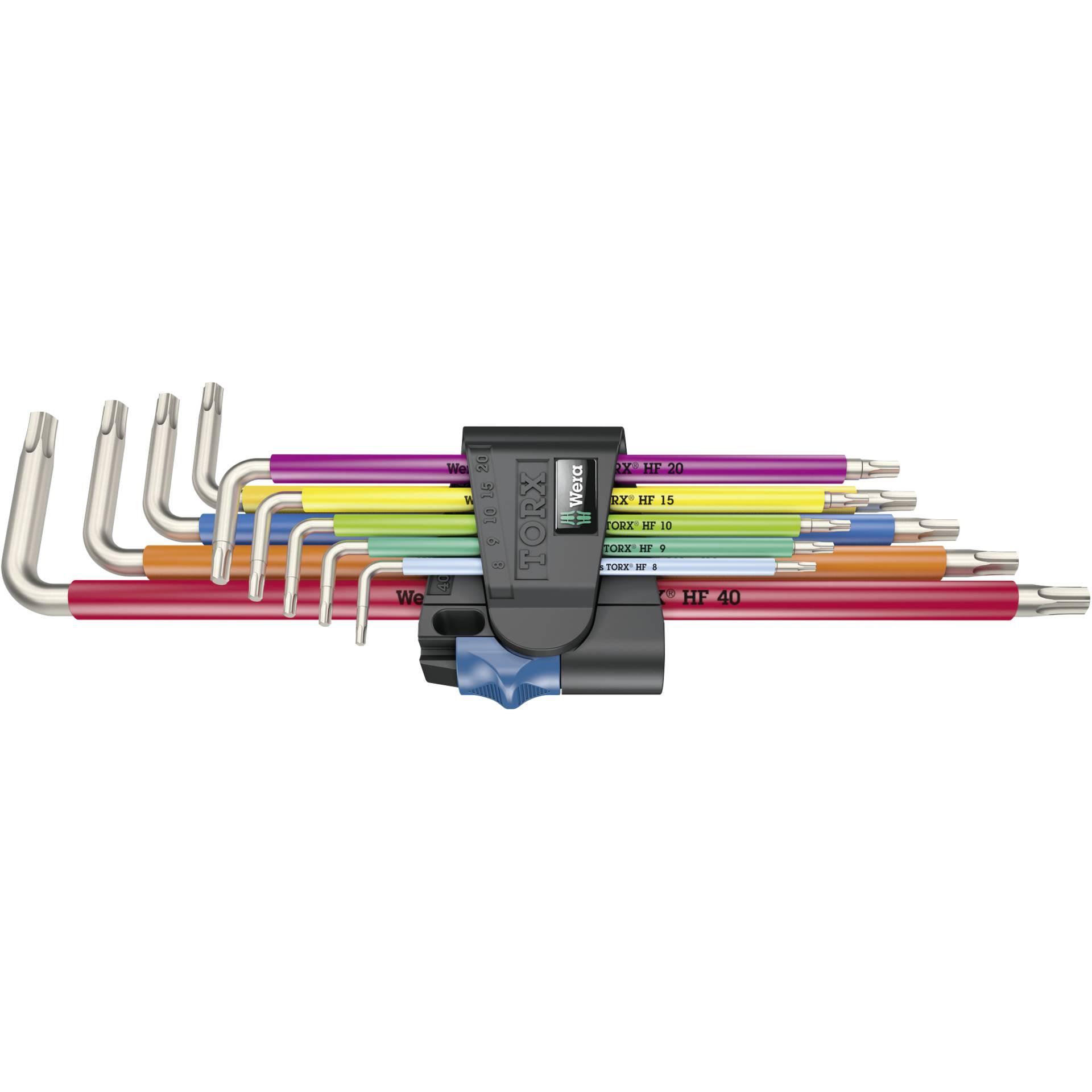 Wera 3967/9 TX SXL Multicol. HF  Stainless 1 Winkelschlüsselsatz