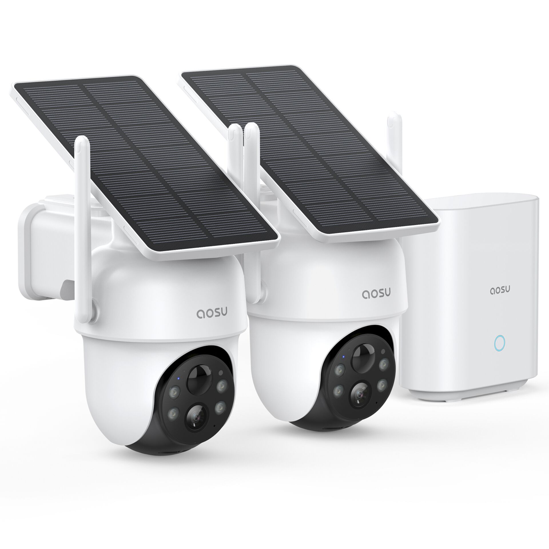 Sonnenschutz, Solarpanel, Kamera, Überwachungskamera, WLAN